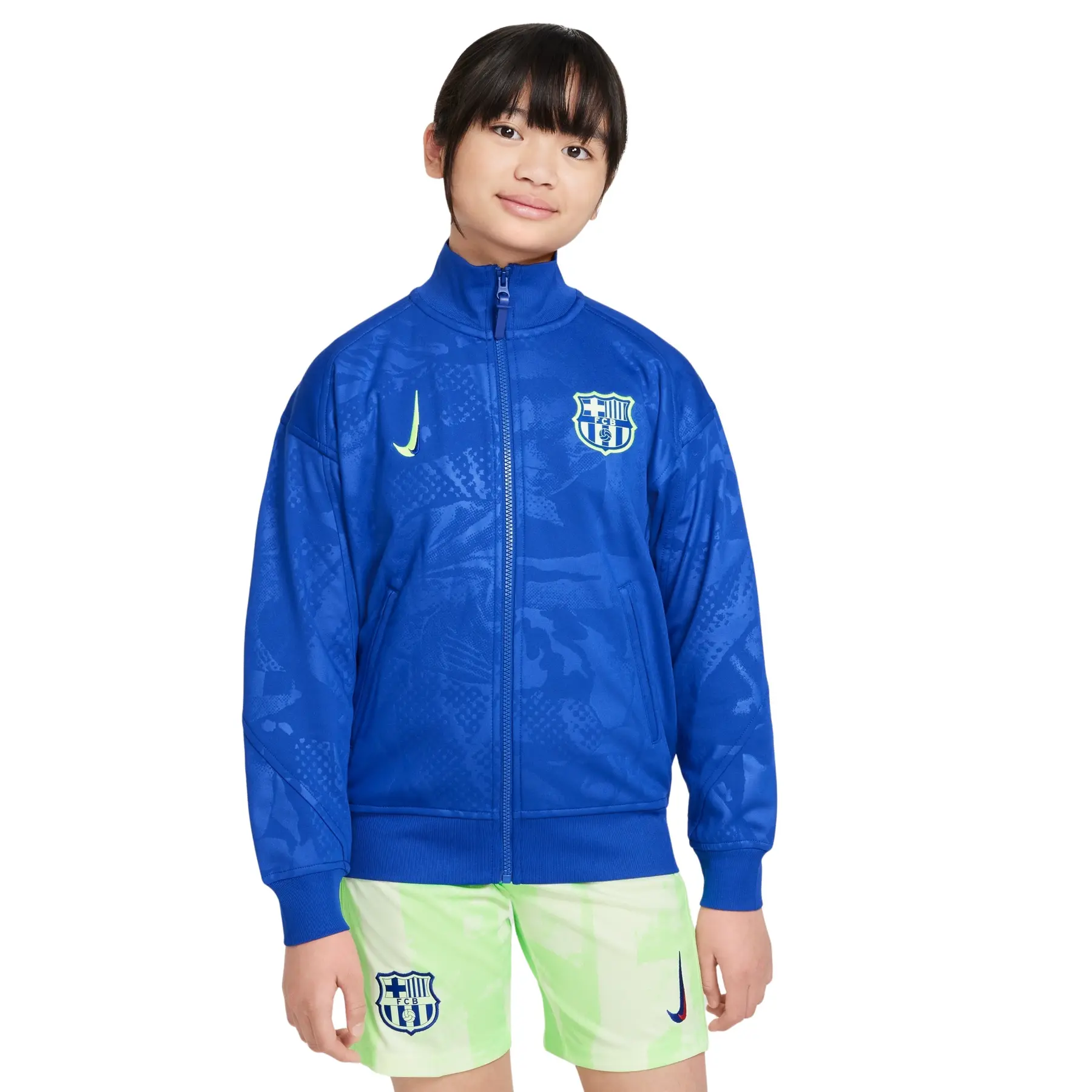Damen Trainingsjacke FC Barcelone 2024/25 Academy Pro