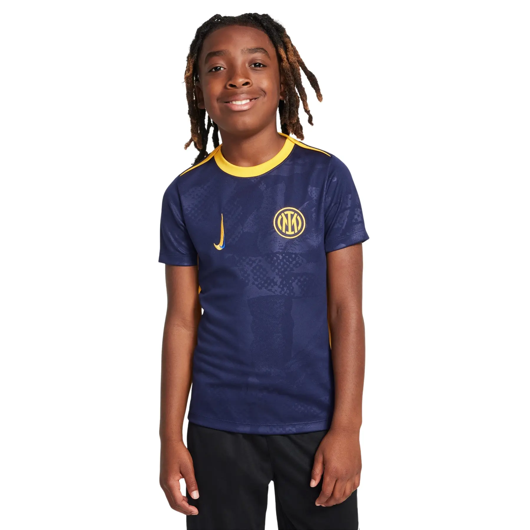 Aufwärmtrikot für Kinder Inter Milan Academy Pro 2024/25