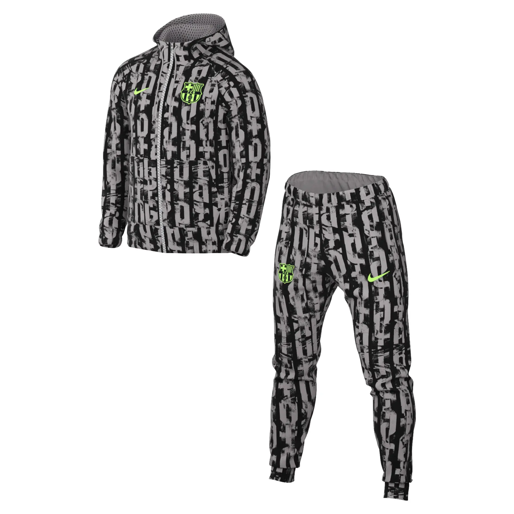 Third Kapuzenjacke FC Barcelone CE 2024/25 - Noir - male - Size: 3XL