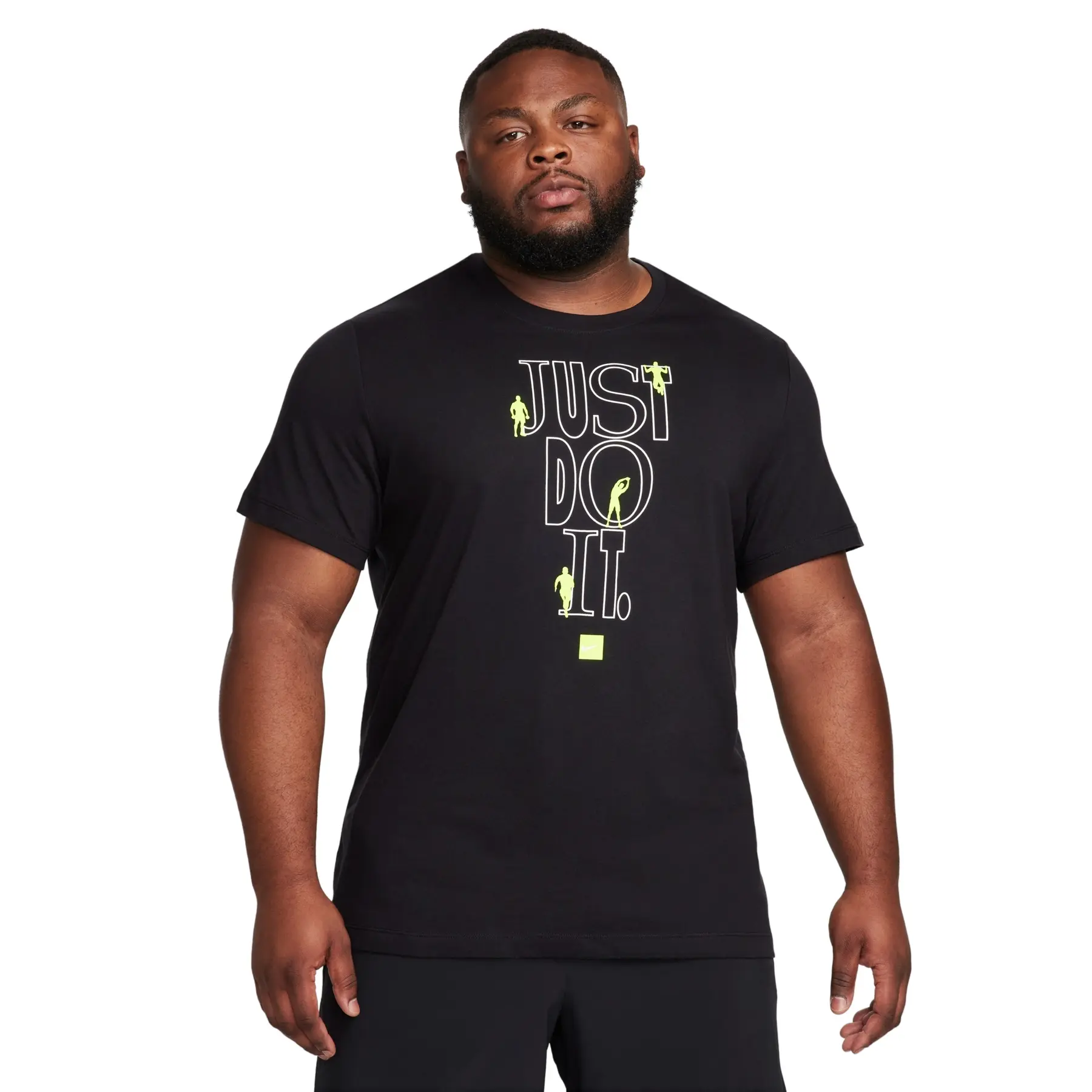 T-Shirt - Noir - male - Size: XL