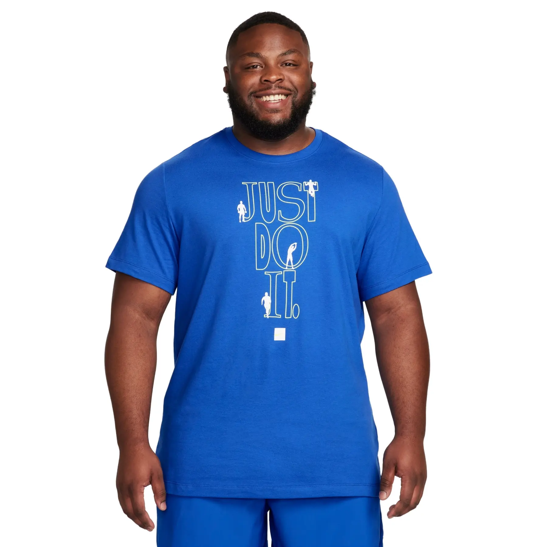 T-Shirt - Bleu - male - Size: L