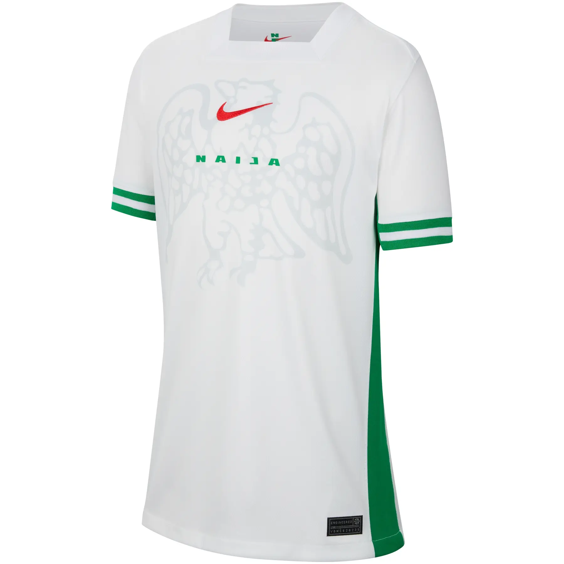 Heimtrikot Kinder Nigeria 2024 - Blanc - unisex - Size: 12/13 ans