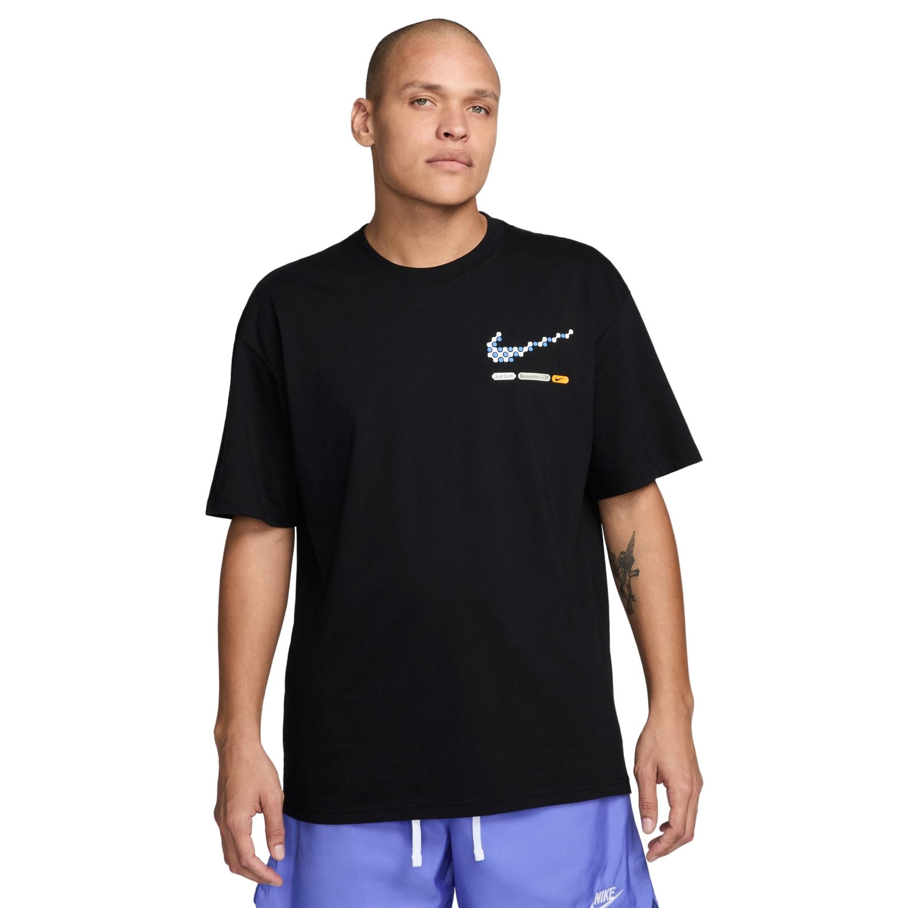 0196977748226 - T-Shirt mit Label-Print