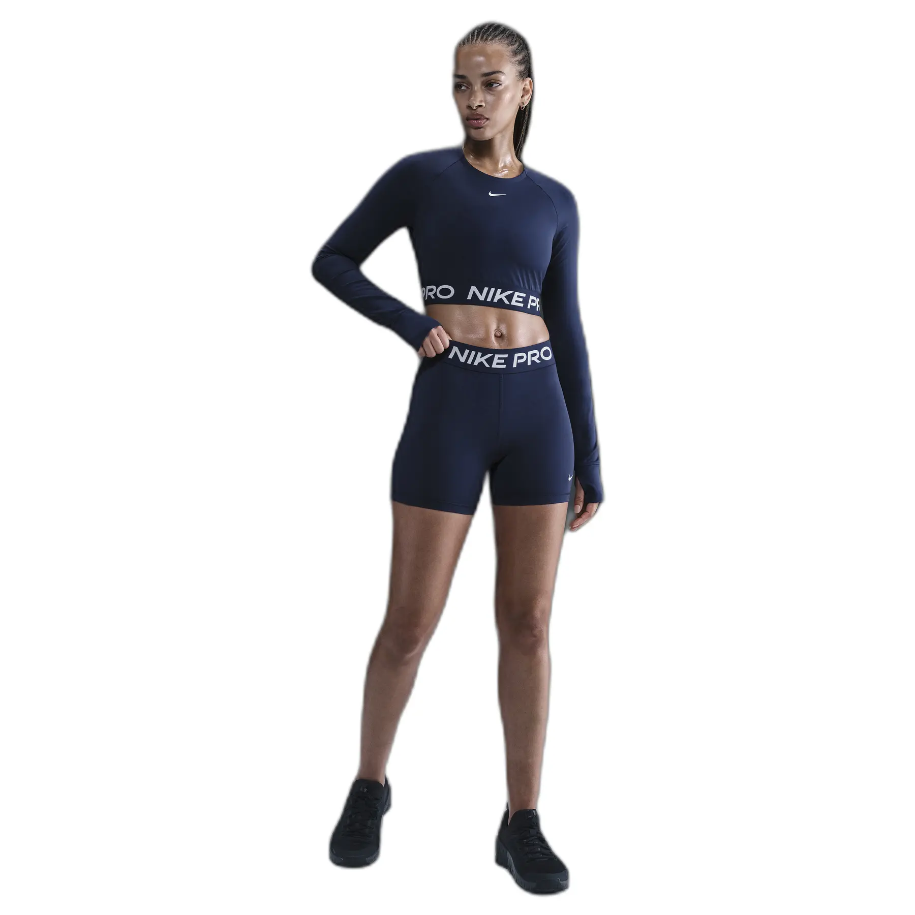 Long sleeve short jersey for women Nike Pro Dri-Fit | Foot-Store