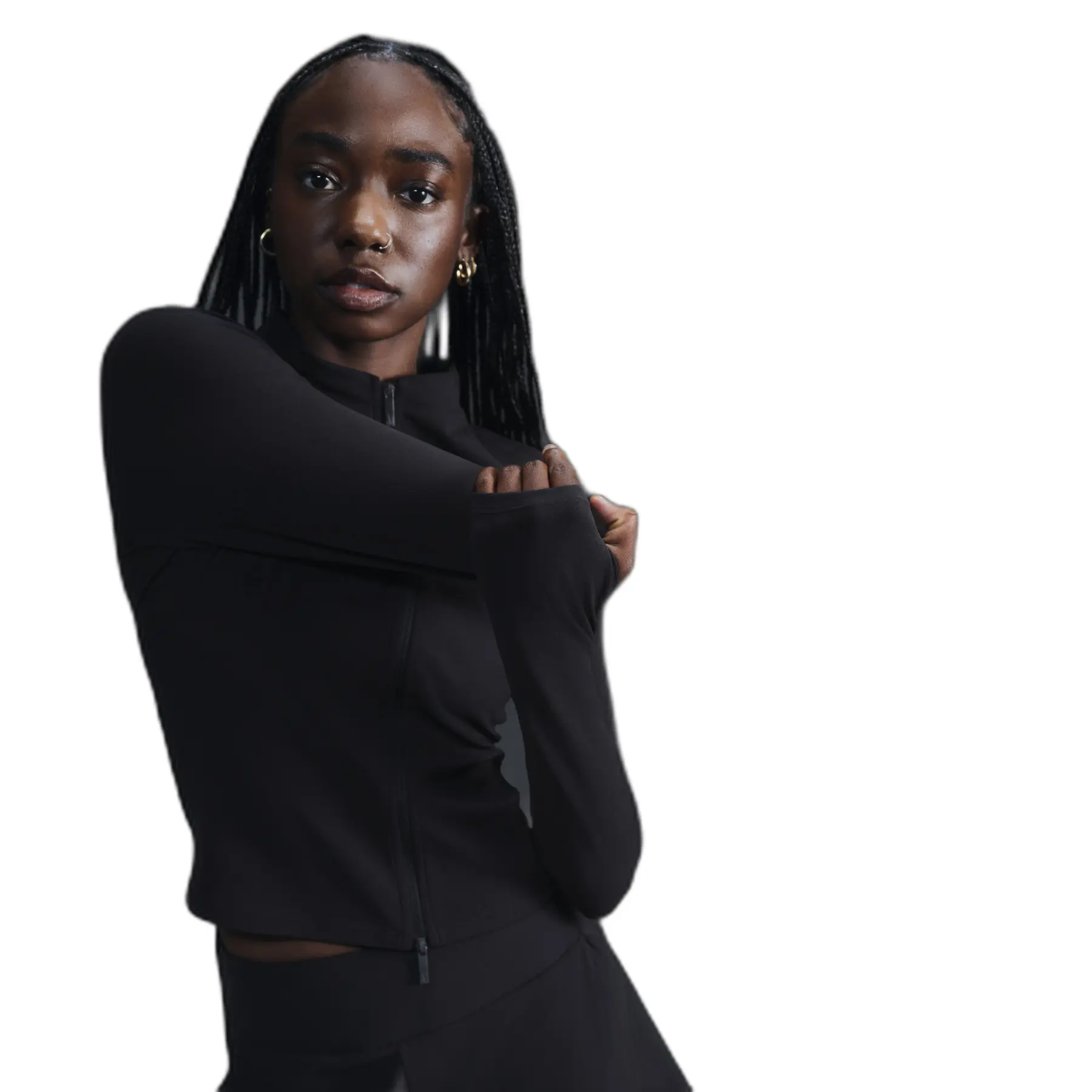 Trainingsoberteil, Damen Zenvy - Noir - female - Size: 2XL