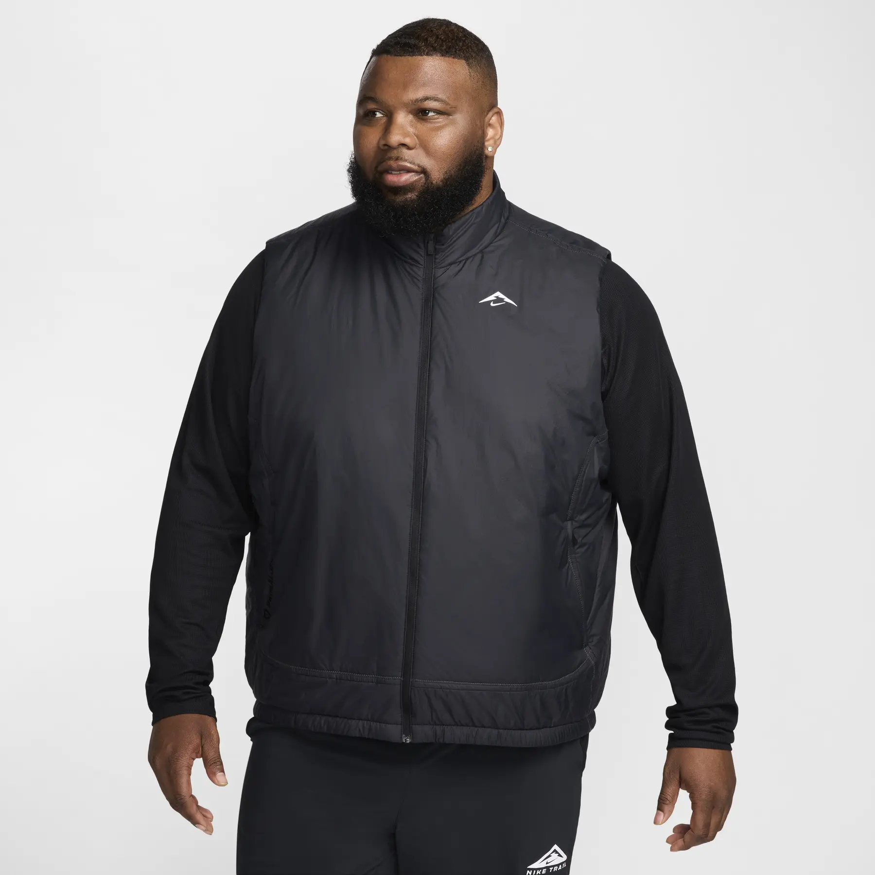 Veste+impermeable+sans+manches+Nike+Trail+PrimaLoft®