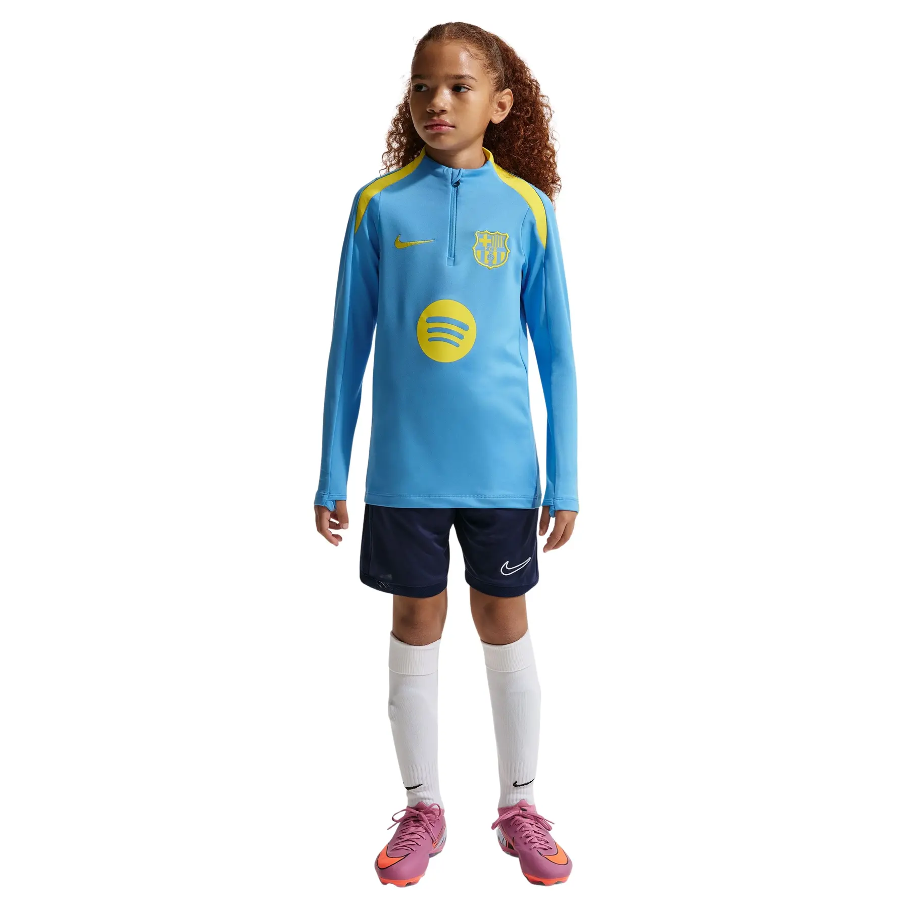 FC Barcelona Trainingsoberteil Dri-Fit Strike 2025/26 - Bleu - male - Size: 13/15 ans