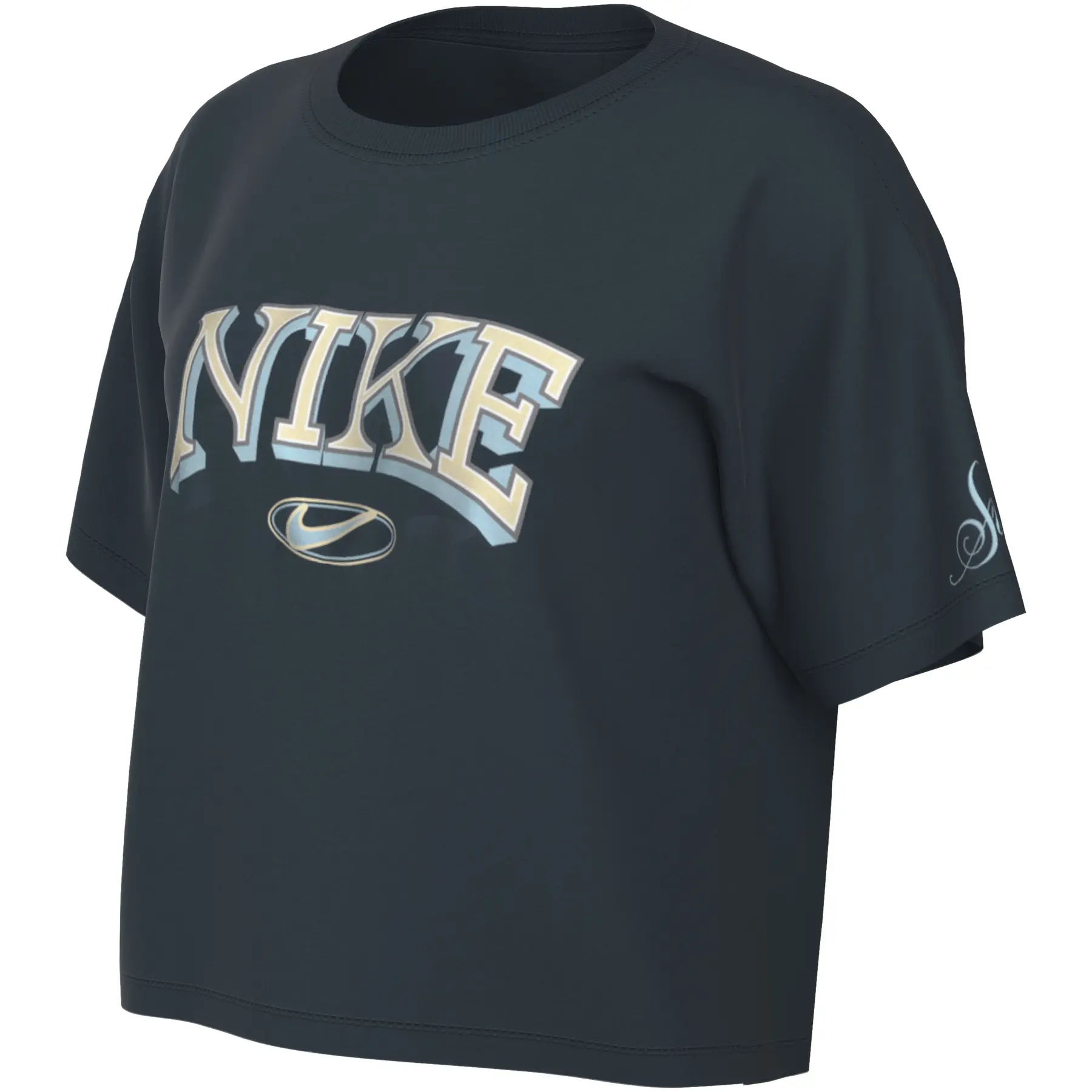 0197596050172 - Crop-T-Shirt weit geschnitten Damen Nike