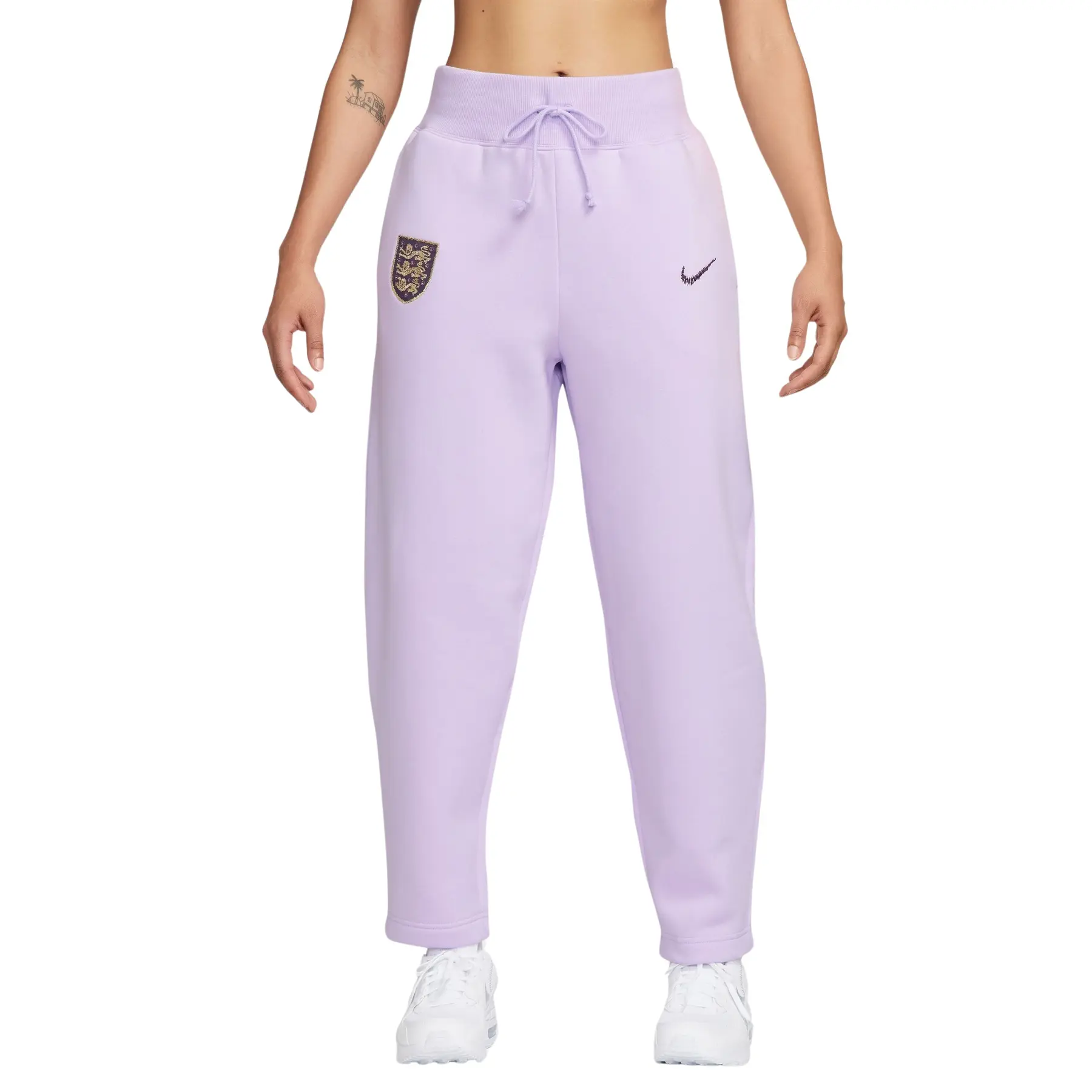 Geschwungene Jogginghose Damen Angleterre Phoenix Fleece Euro 2024 - Violet - female - Size: M