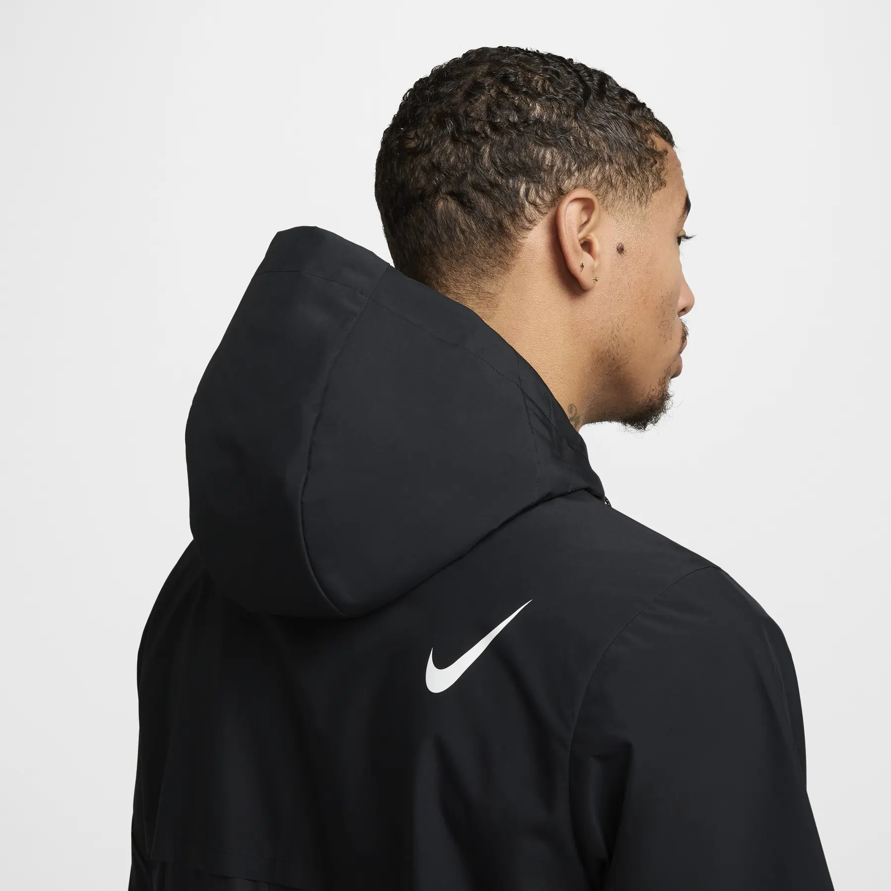 Nike Aeroloft ウィンドブレーカー Sサイズ ブラック Nike Aeroloft 800 Down Filled Puffer Jacket Running Shell Black