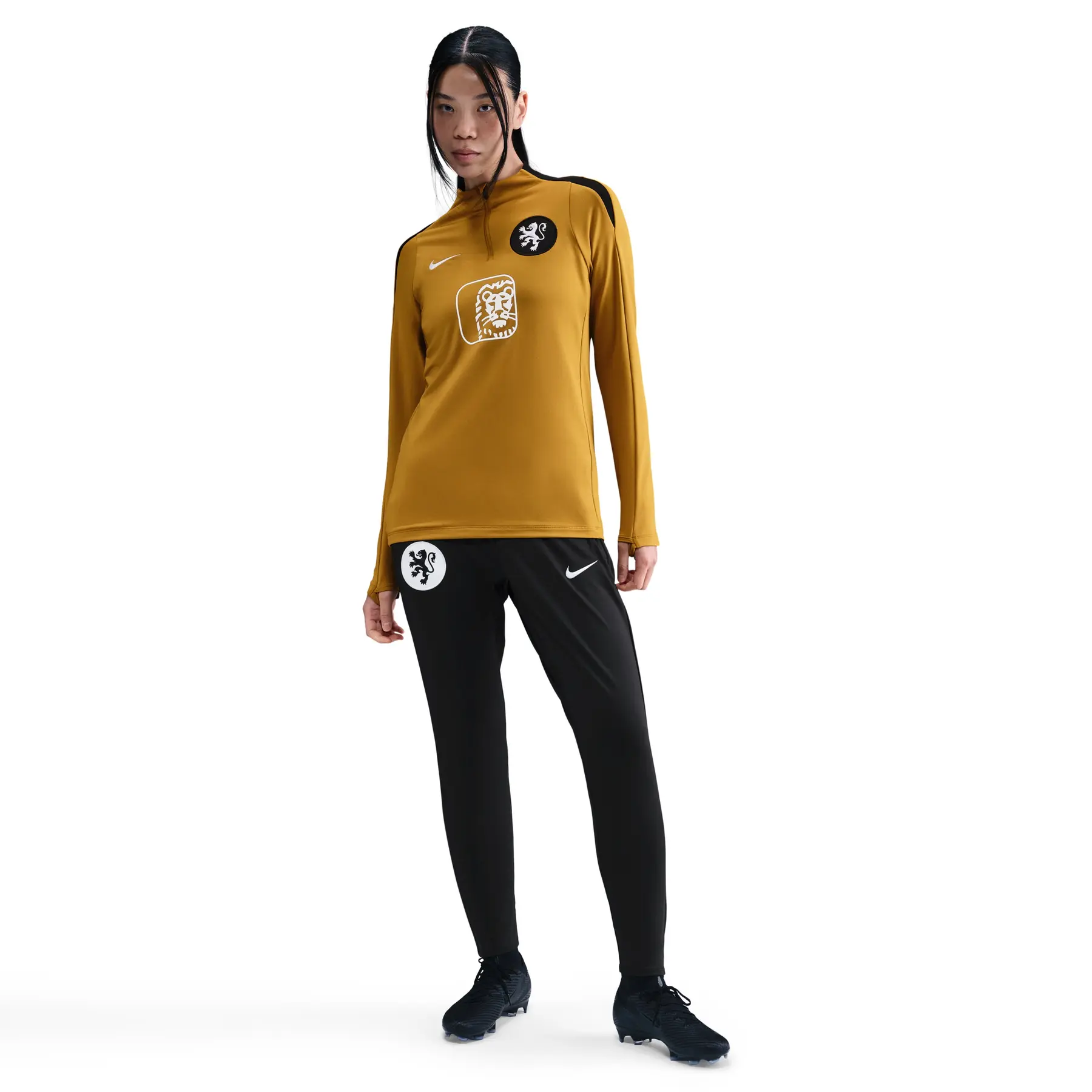 Trainingsoberteil für Damen Niederlande - Bronze - female - Size: XS