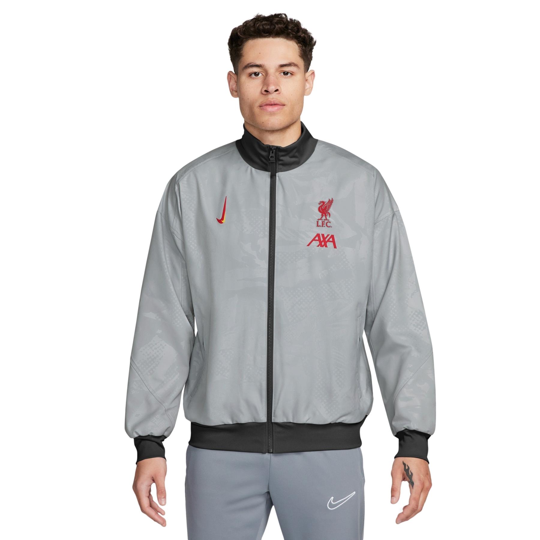 リバプールFC Nike ジャケット グレー　Mサイズ Third Tracksuit Jacket Liverpool FC 2024/25 Strike | Foot-Store