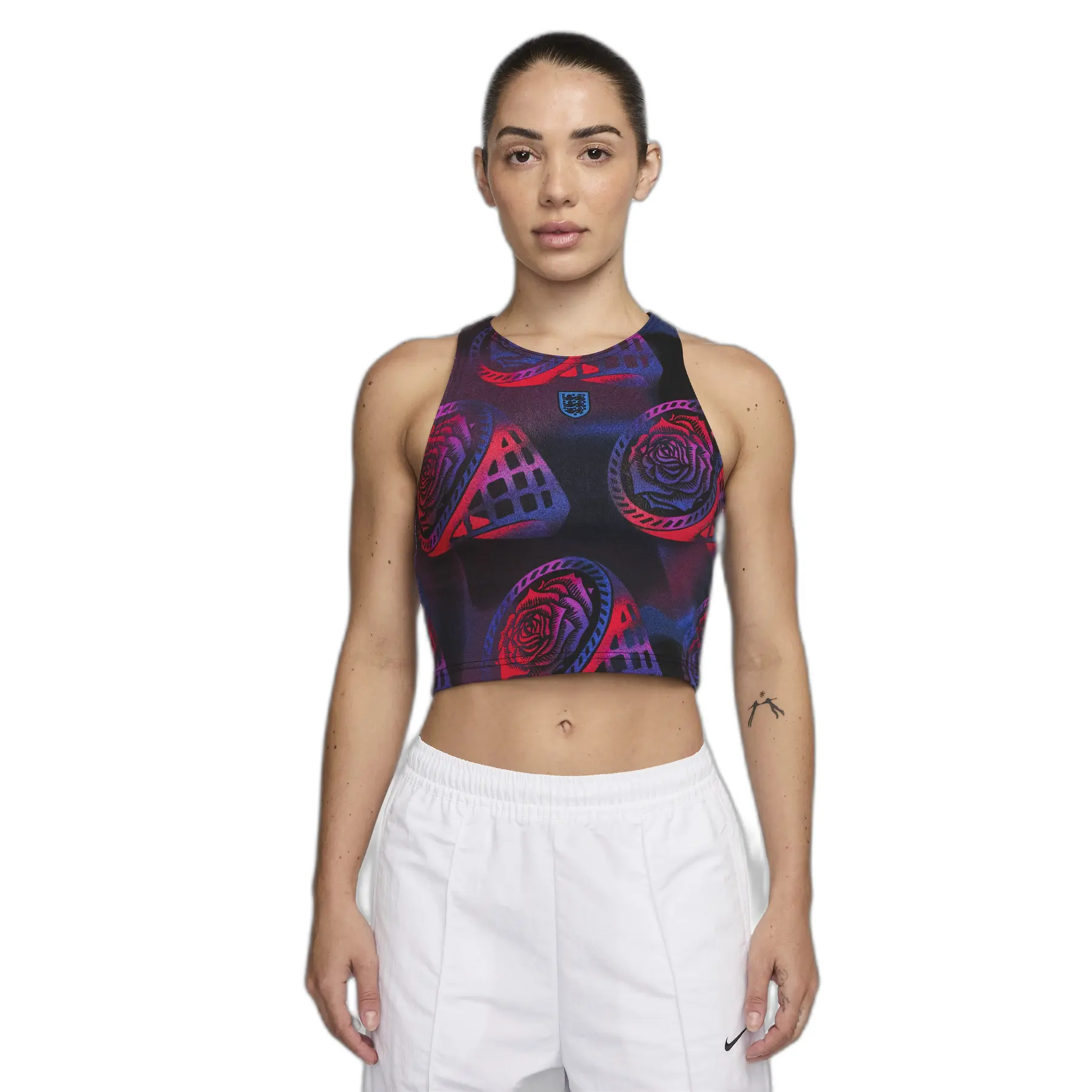 Damen-Top England 2025 - Noir - female - Size: S