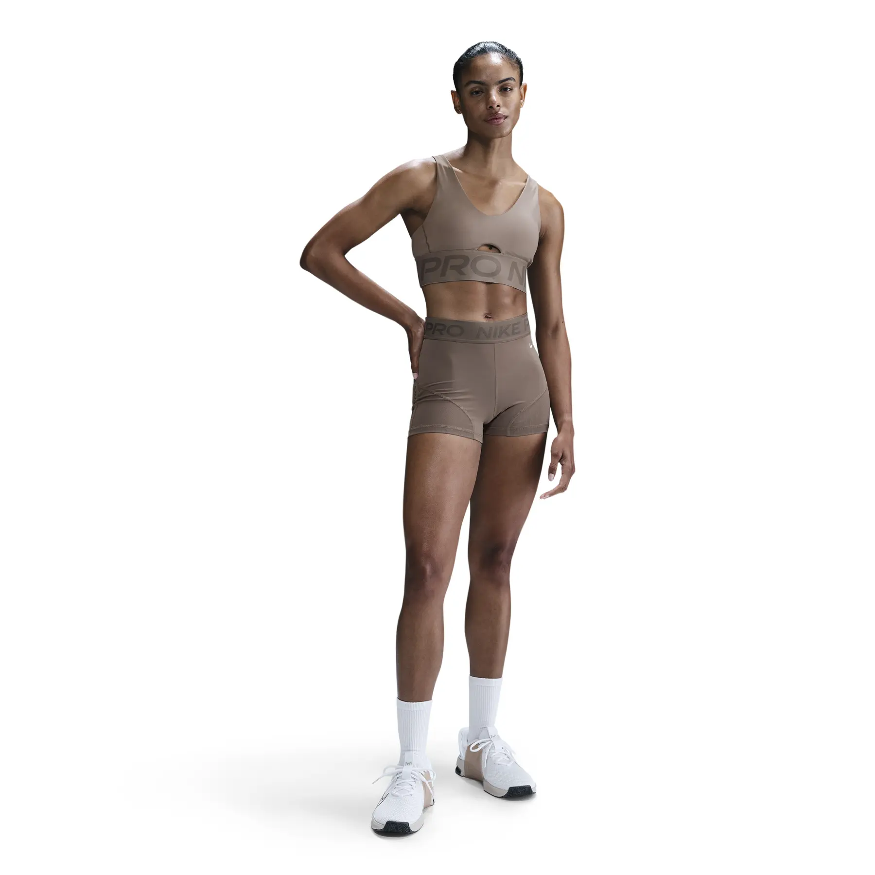 Normal support bra for women Nike Pro Indy Plunge | Foot-Store