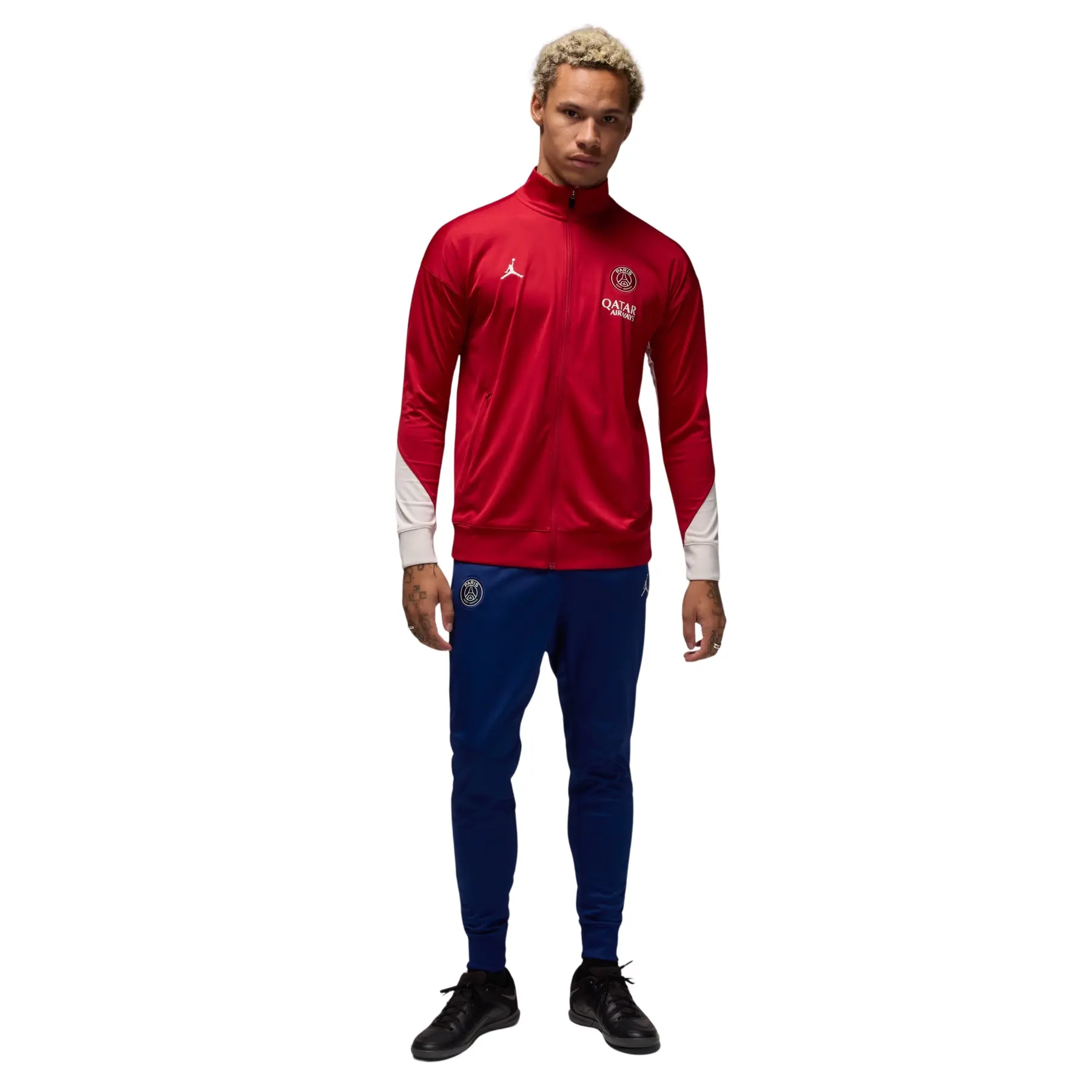 Kinder Sweatjacke von Fourth PSG Dri-FIT Strike 2024/25 - Rouge - male - Size: L