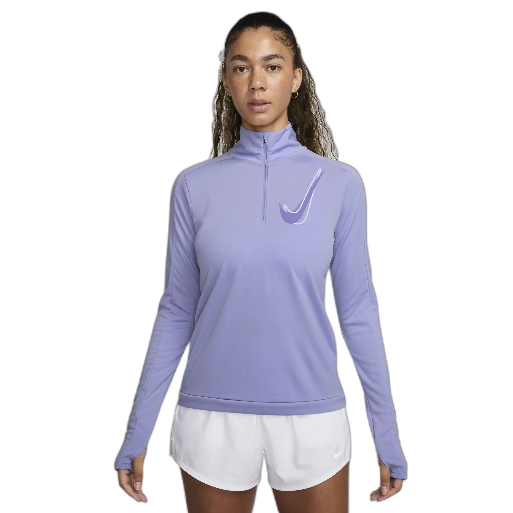 Trainingsoberteil, Damen Swoosh - Bleu - female - Size: 2XL