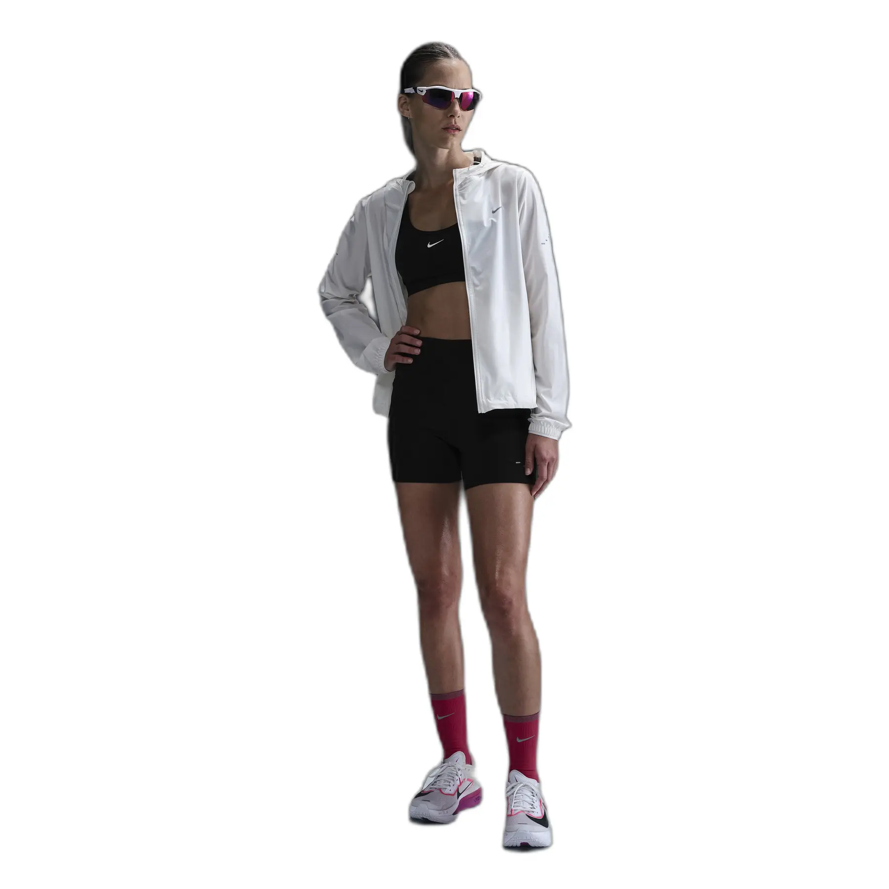Nike Women's Noir High Waist Shorts Swift