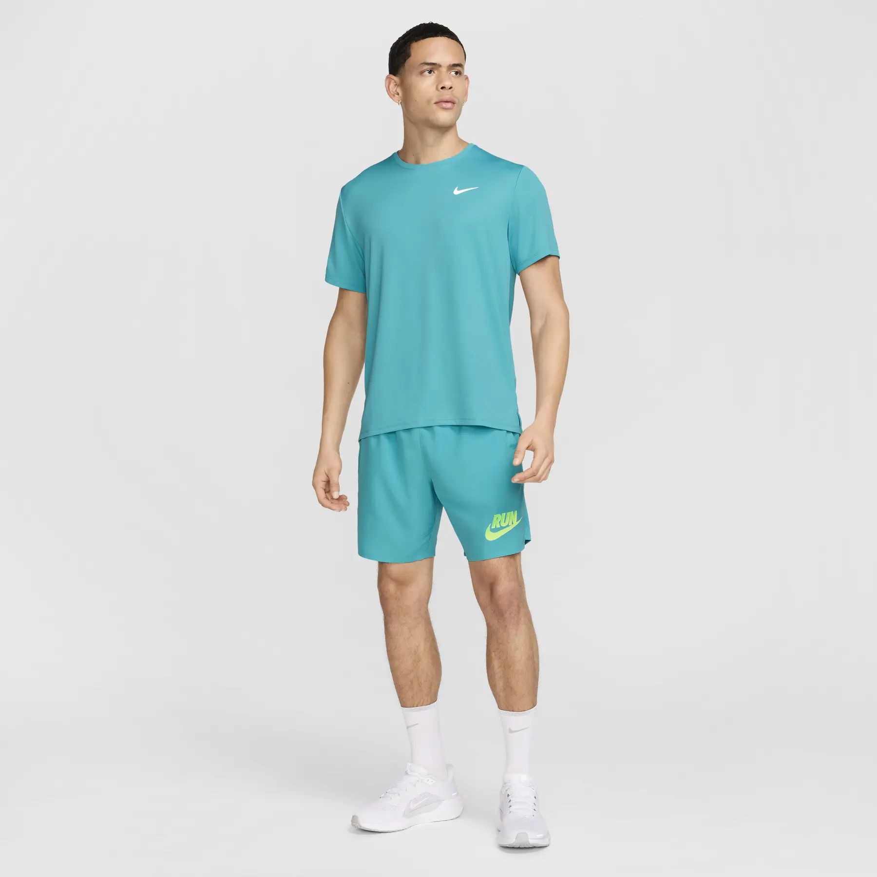 Ungefütterte Shorts Challenger Run Energy Dri-FIT - Vert - male - Size: L