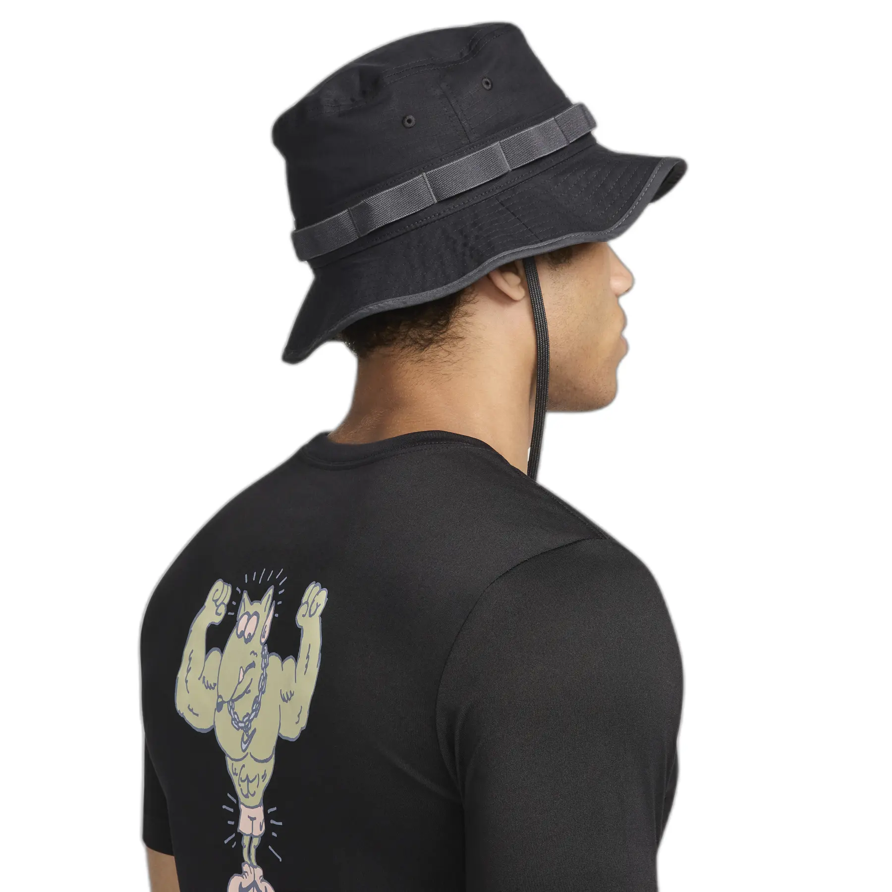 Nike Noir Cappello Da Pescatore Apex