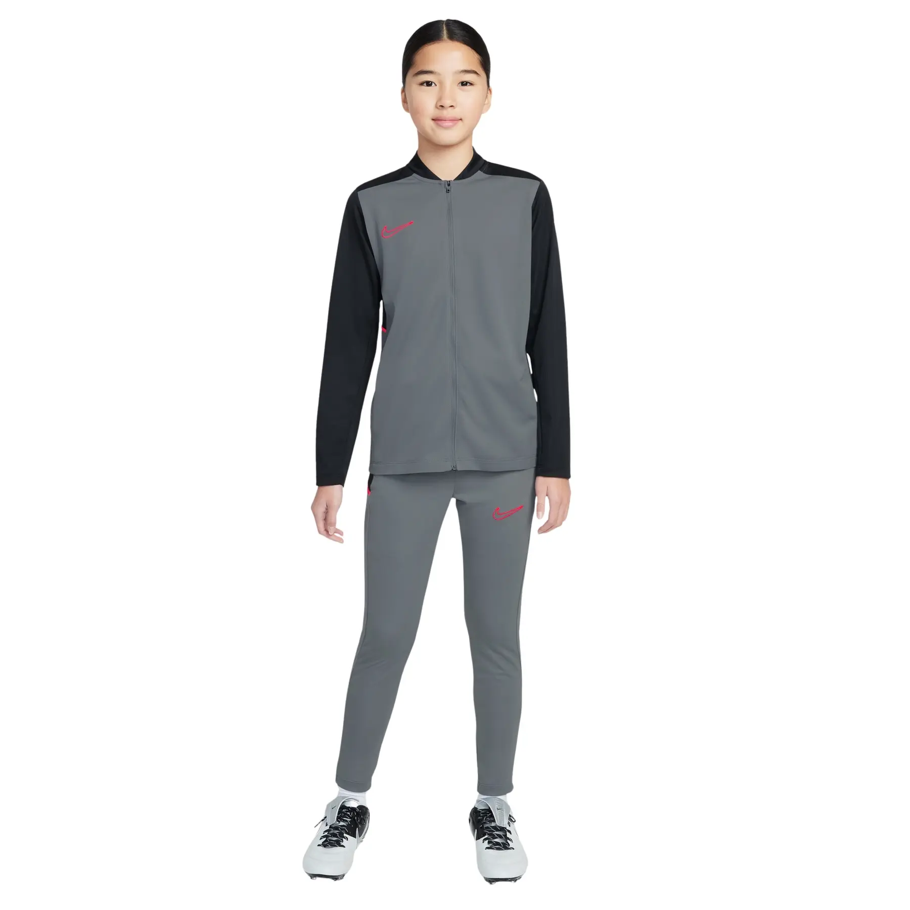 Kinder-Trainingsjacke Academy 25 - Gris - unisex - Size: 8/10 ans