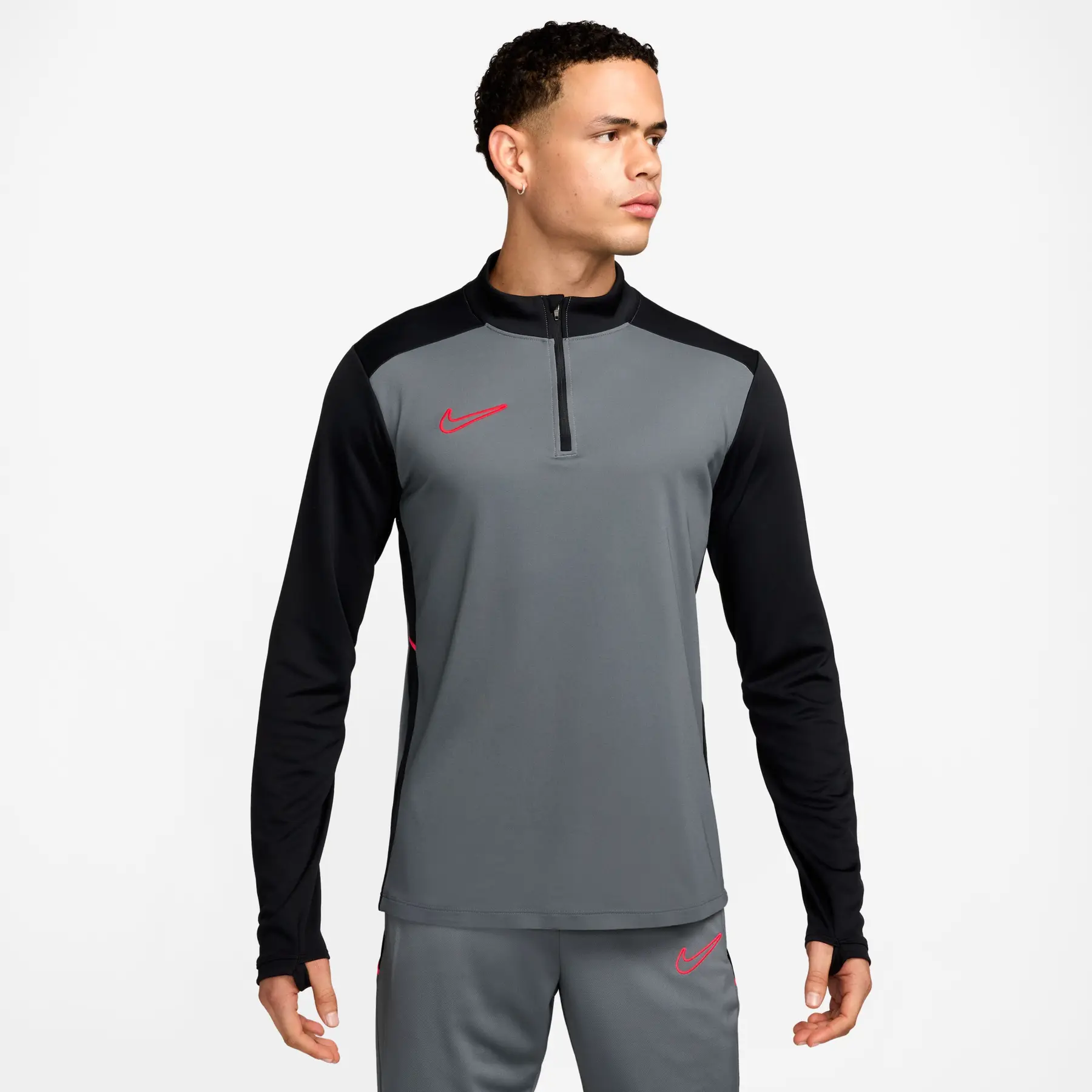 Trainingsoberteil Academy - Gris - male - Size: XL