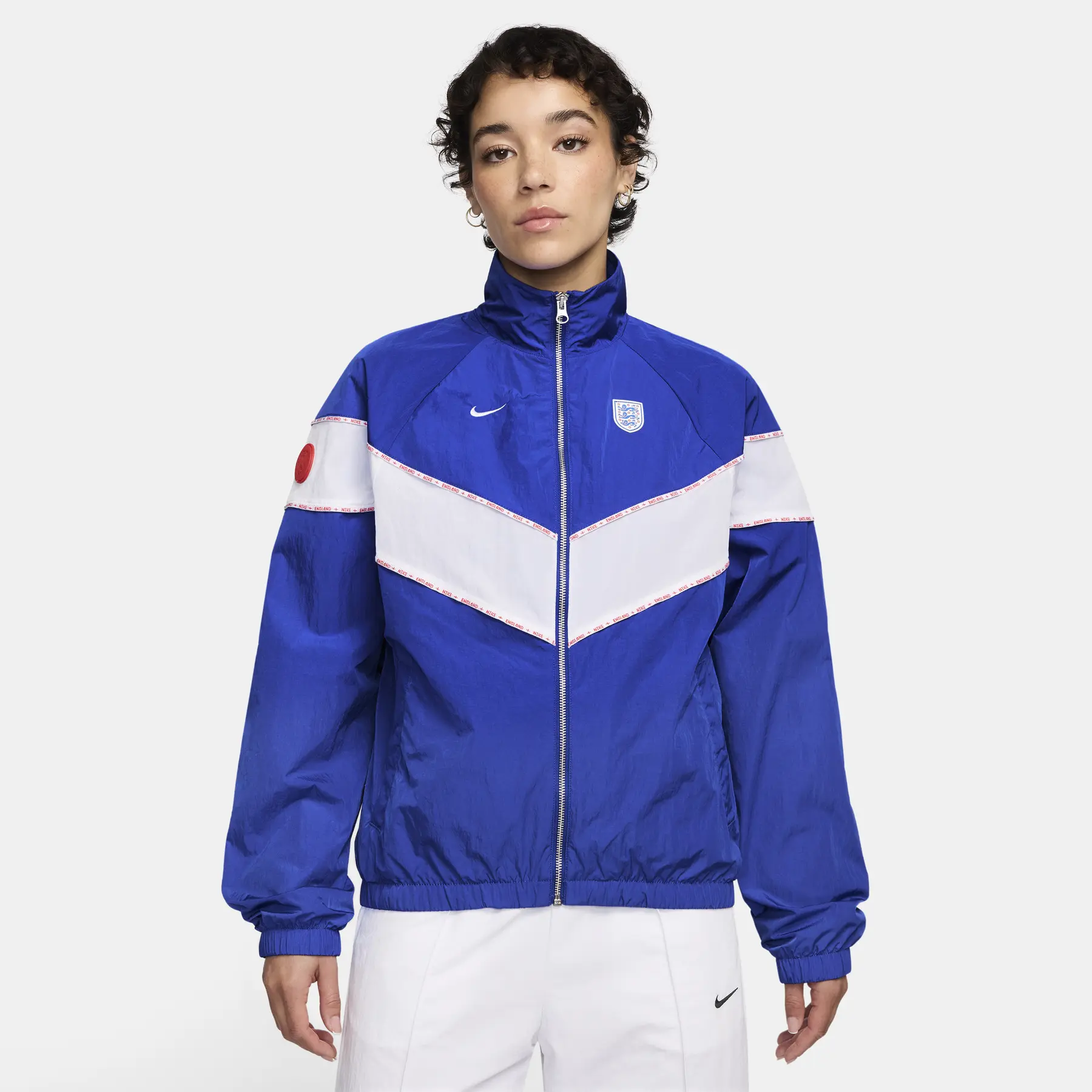 Damen Trainingsjacke England - Bleu - female - Size: S