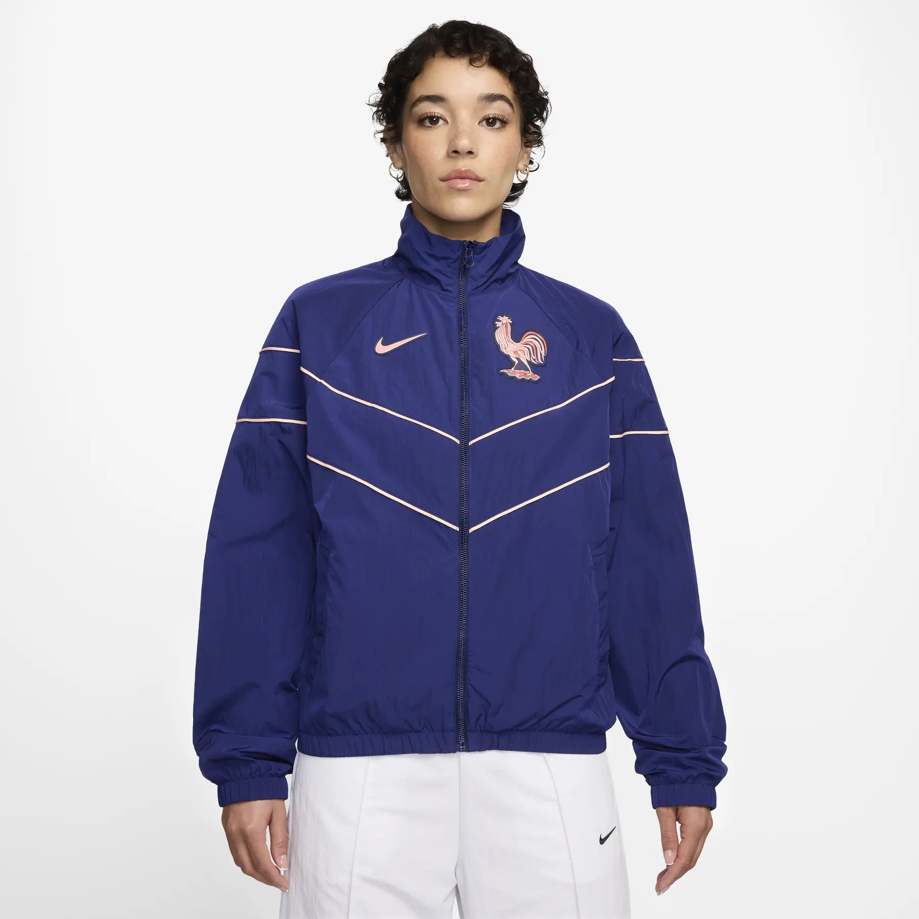 Damen Sweatjacke Frankreich - Bleu - female - Size: S