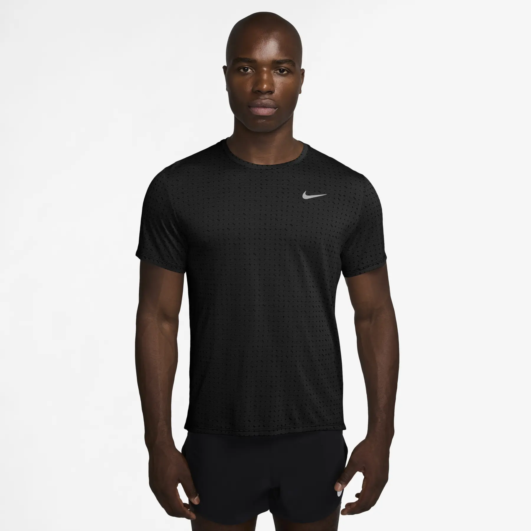 Nike Noir Maglia Miler Breathe