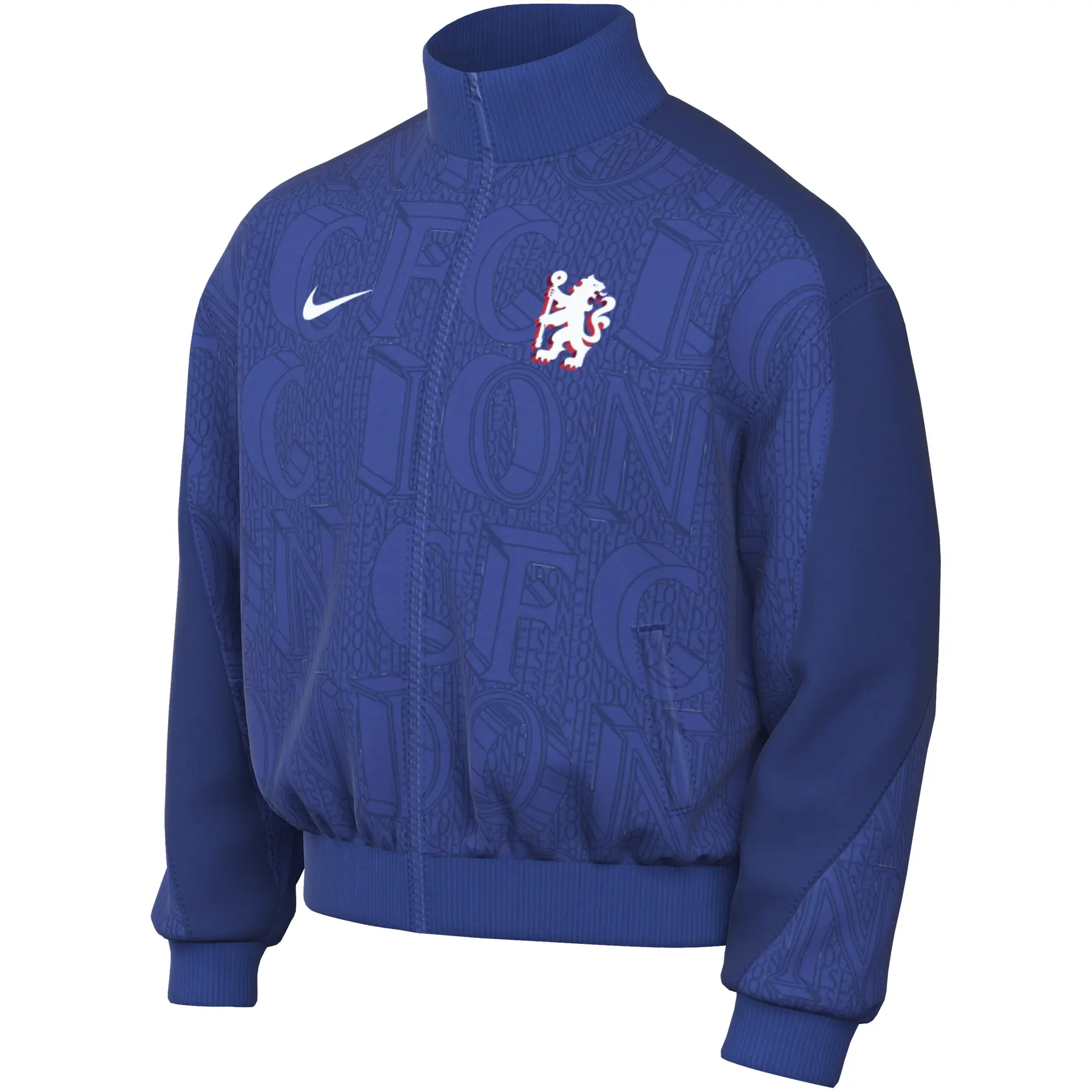 Veste De Survêtement Chelsea FC - Bleu Et Blanc - Homme - Taille S - Zip
