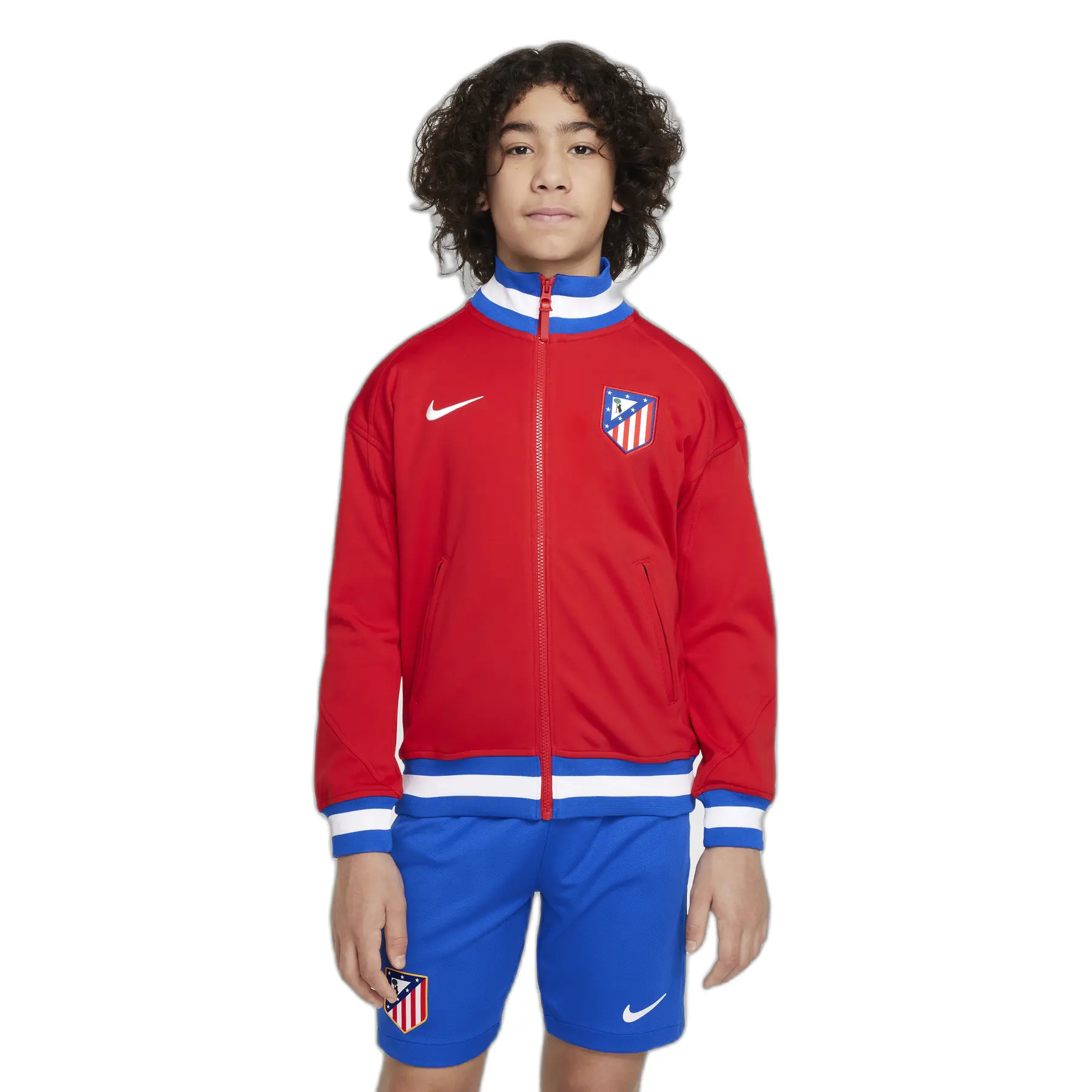 Atlético Madrid Kinder Trainingsjacke Academy Pro 2025/26 - Rouge - unisex - Size: 7/8 ans