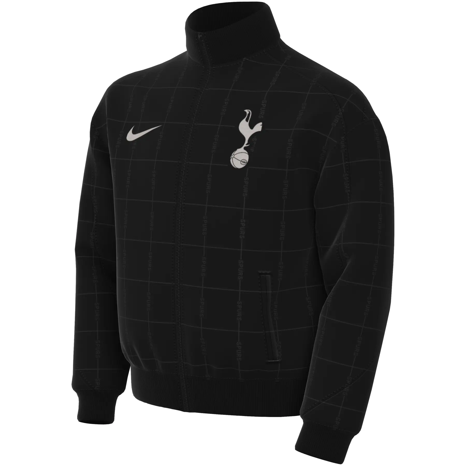 Tottenham Kinder Outdoor Trainingsjacke Academy Pro 2025/26 - Noir - unisex - Size: 7/8 ans