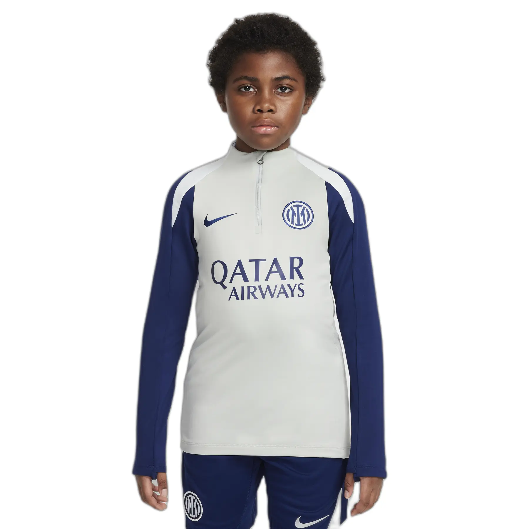 Inter Mailand Trainingstop für Kinder Strike 2025/26 - Gris - unisex - Size: 12/13 ans