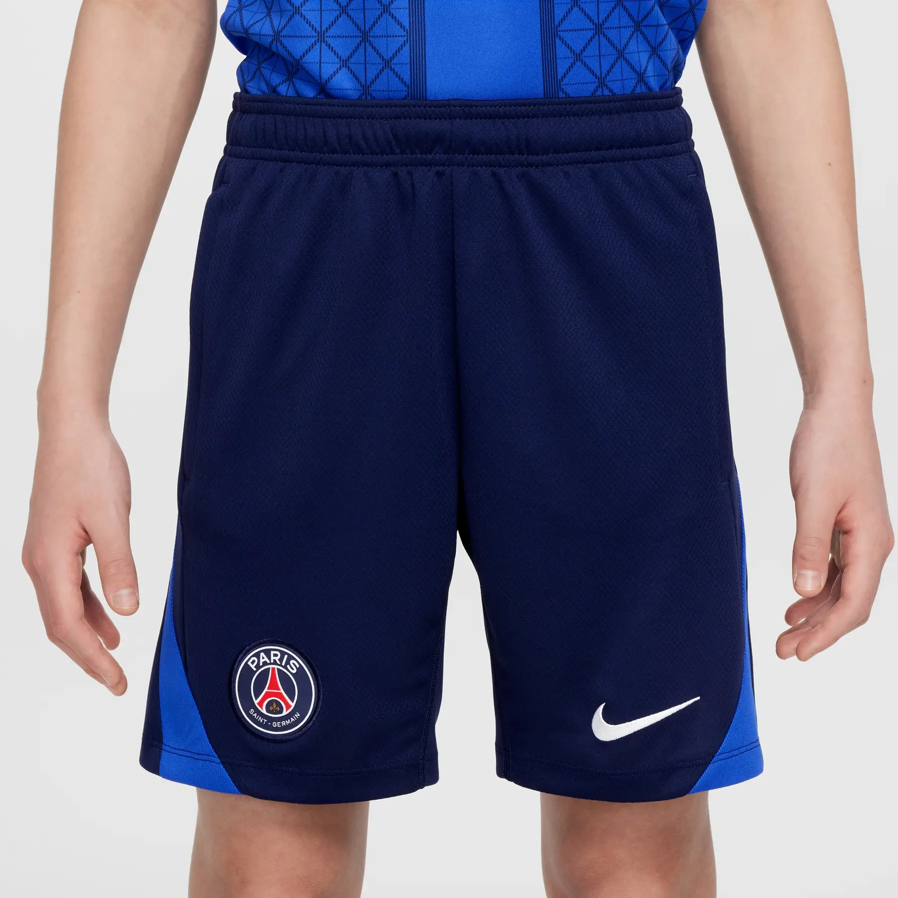 PSG Kindershorts Strike 2025/26 - Bleu - unisex - Size: 7/8 ans