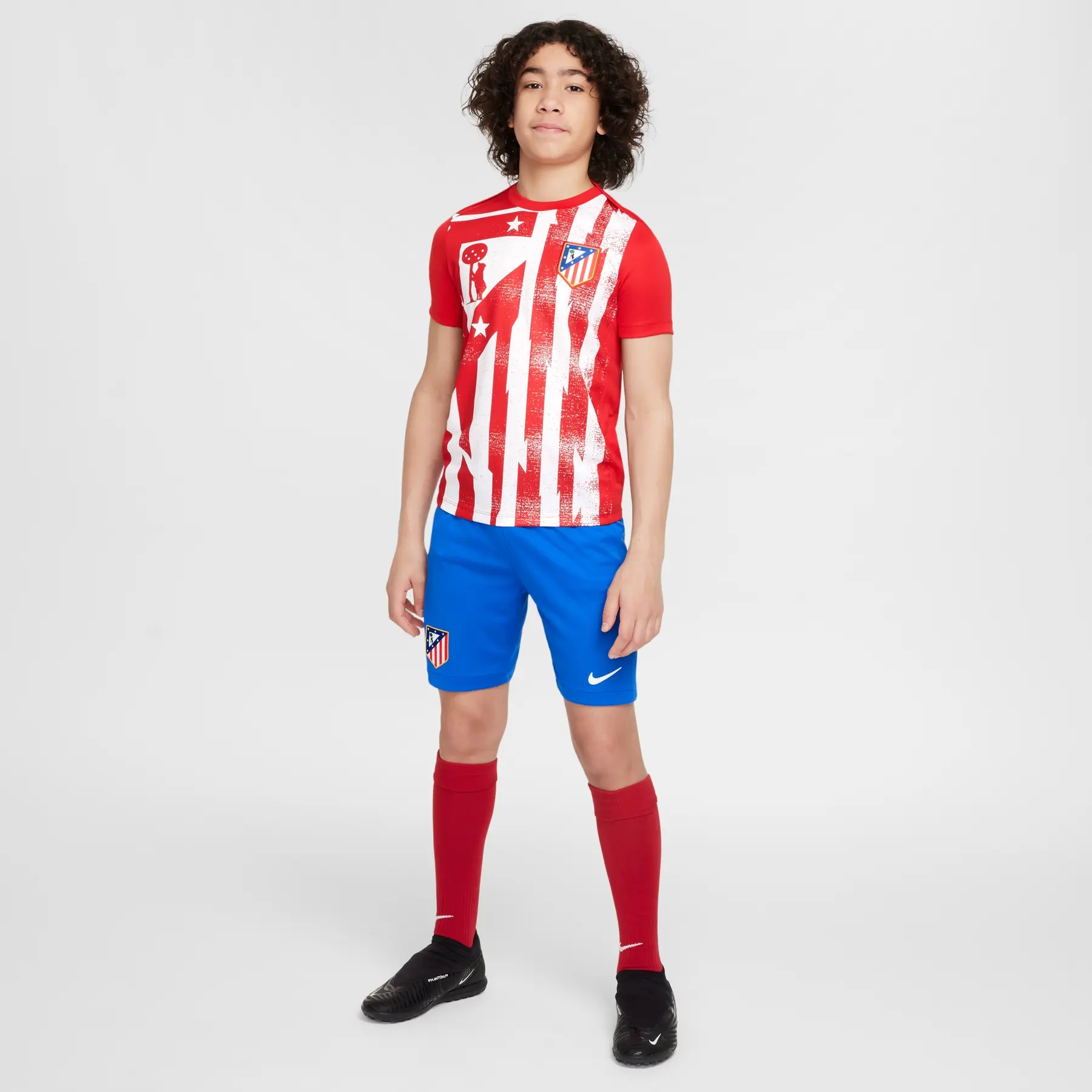 Atlético Madrid Kids' Pre-Match Jersey Academy Pro 2025/26 | Foot