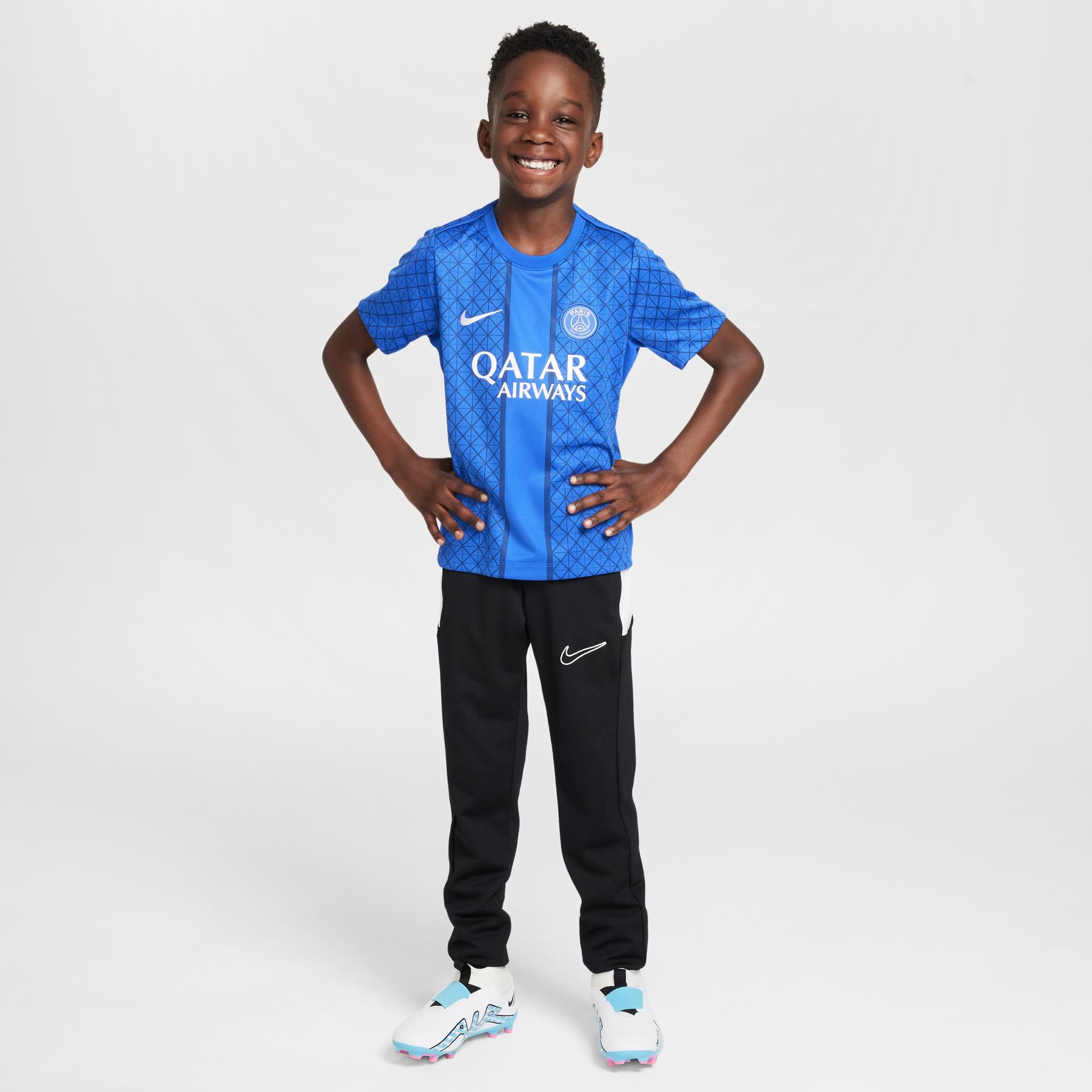 Maillot Prematch enfant PSG Academy Pro LKNK 2025/26 Foot-Store
