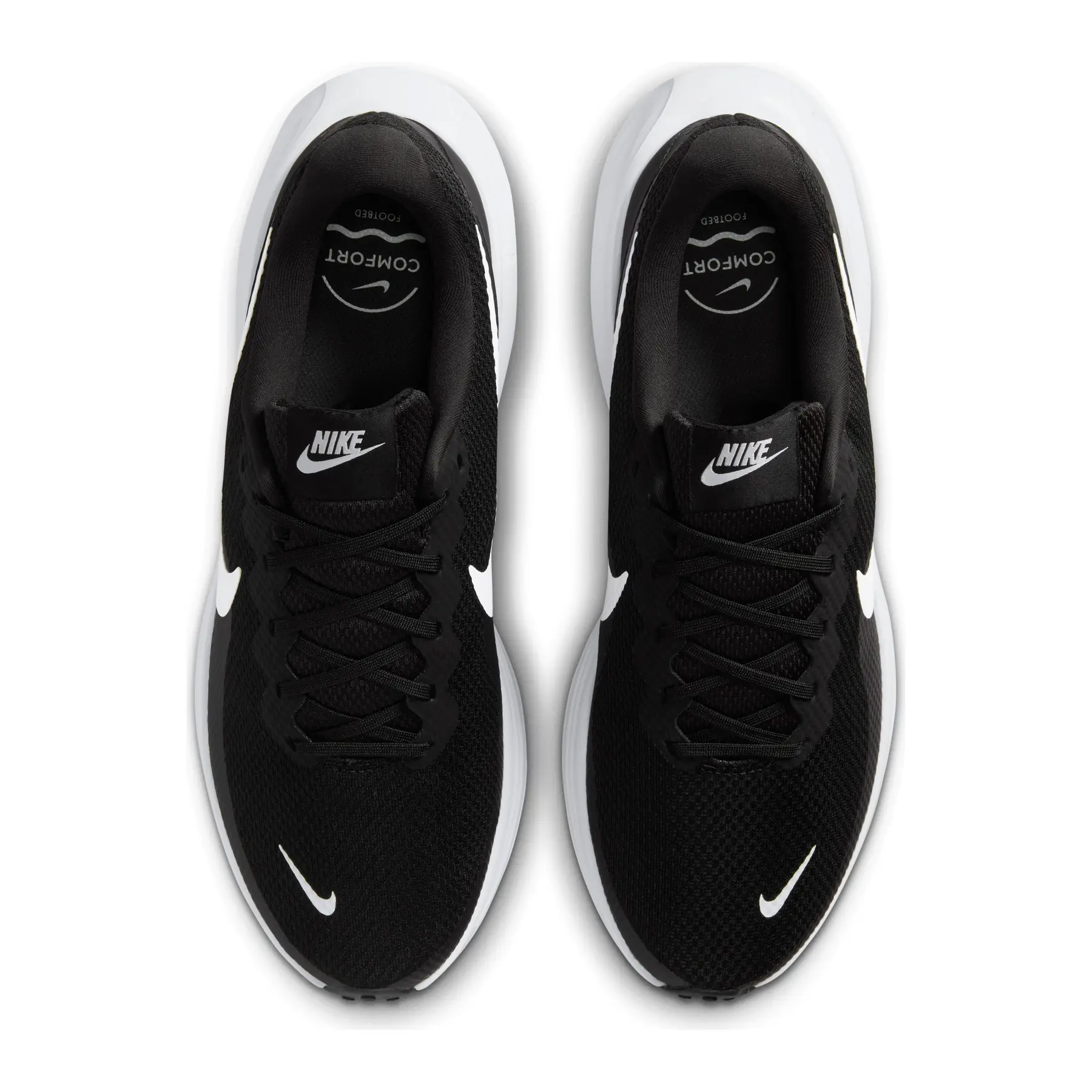 Men’s Nike Running Shoes – Black & White – Lightweight Comfort Nike Pegasus Plus Men main image 4