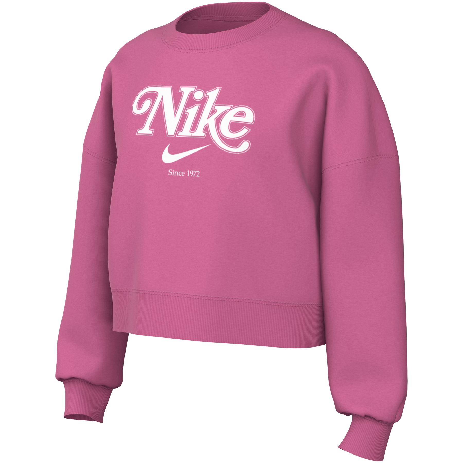0197599789567 - Sweatshirt mit Rundhalsausschnitt crop Mädchen Trend Fleece
