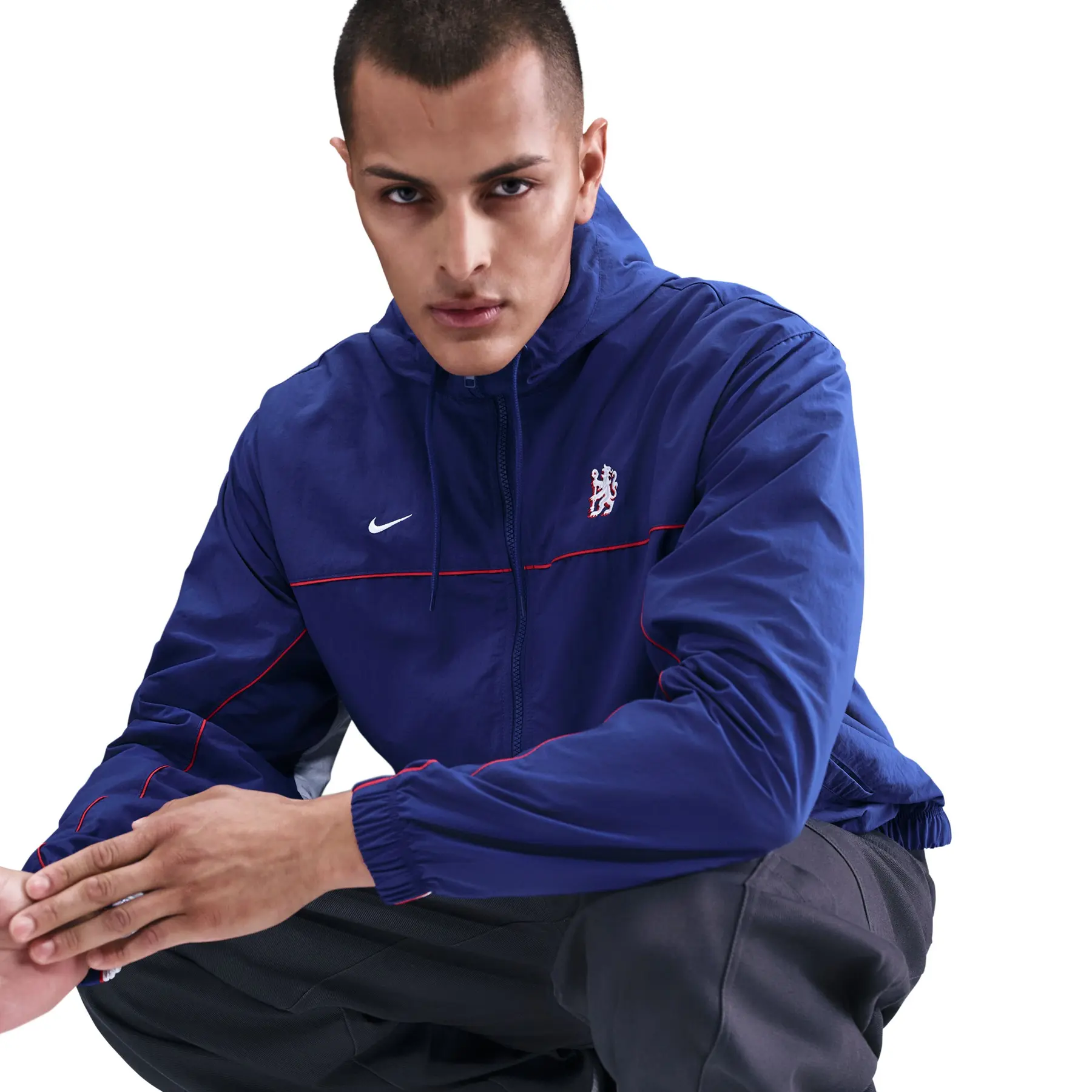 Hooded jacket Nike Chelsea FC Club | Foot-Store