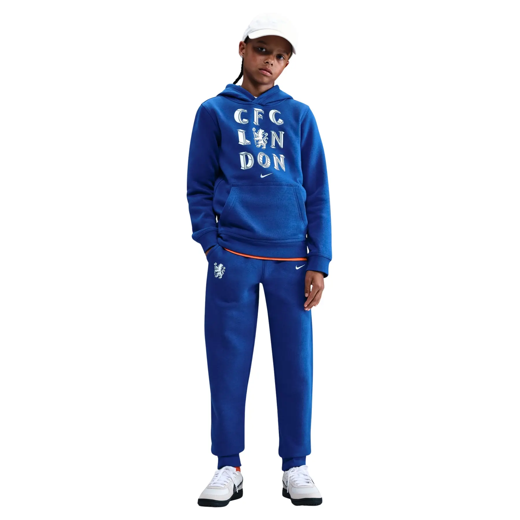 0198480328094 - Sweatshirt à capuche enfant Chelsea FC Club