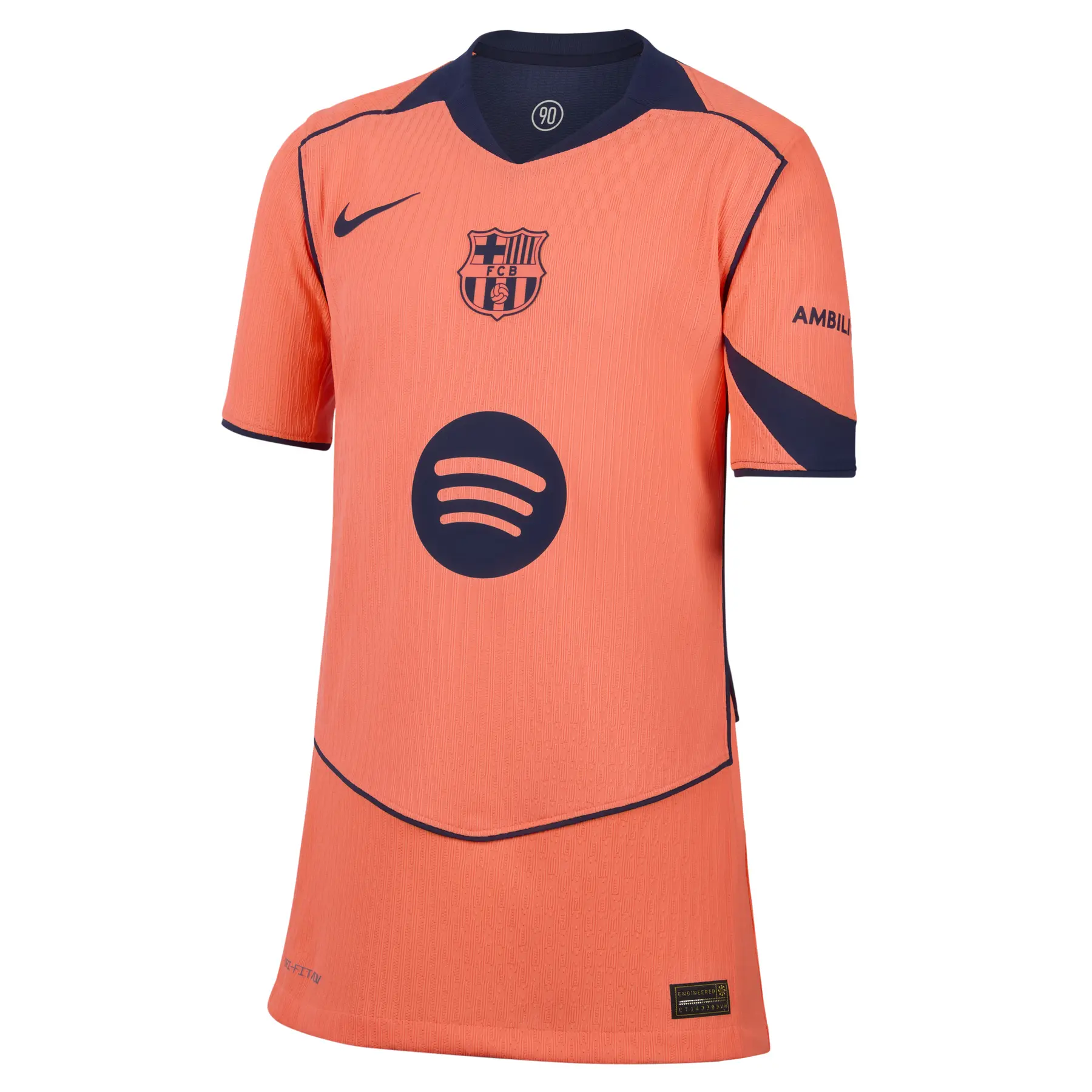 FC Barcelona Kinder Third Trikot 2025 2025/26 - Bleu - unisex - Size: 13/15 ans