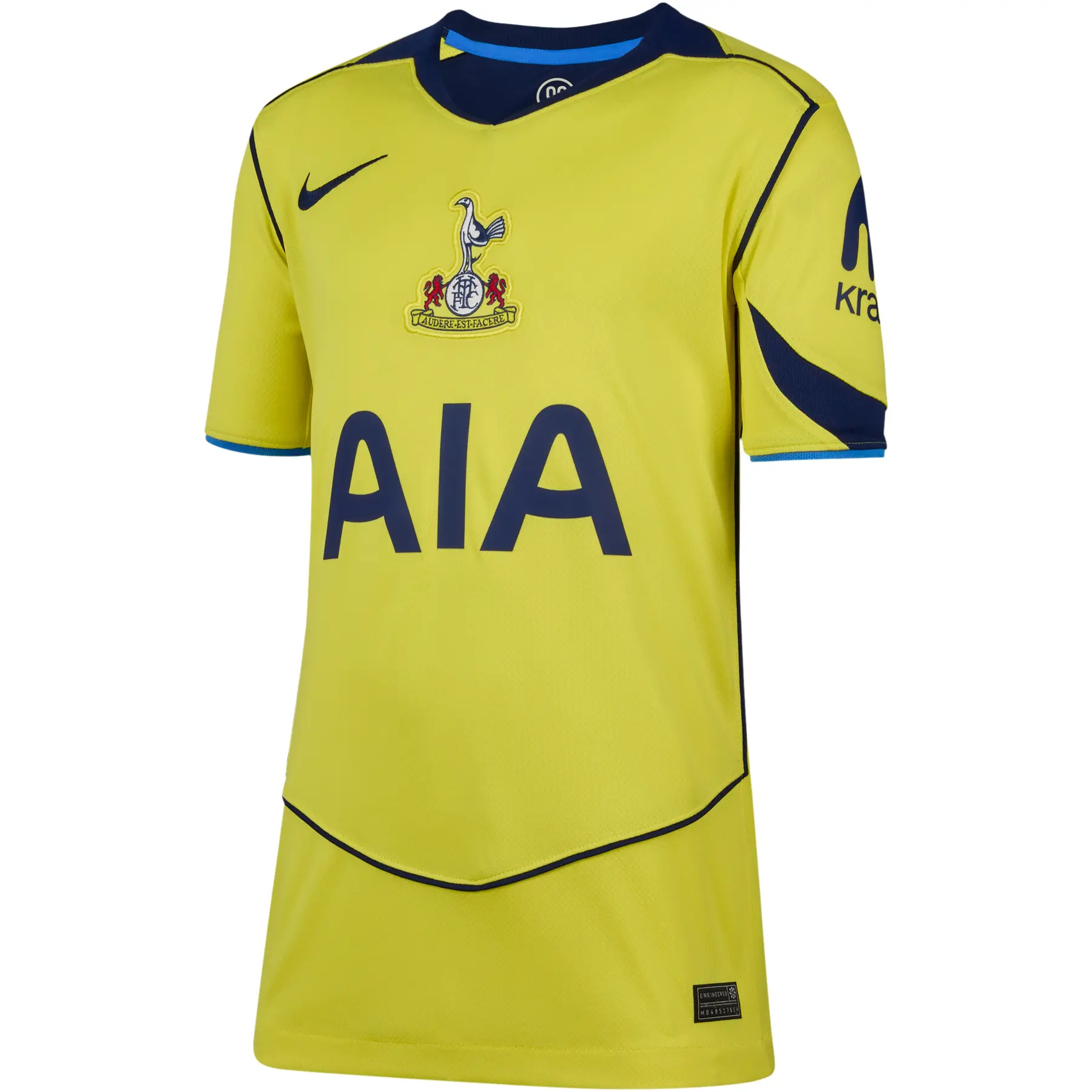 Kinder-Third-Trikot Tottenham 2025/26