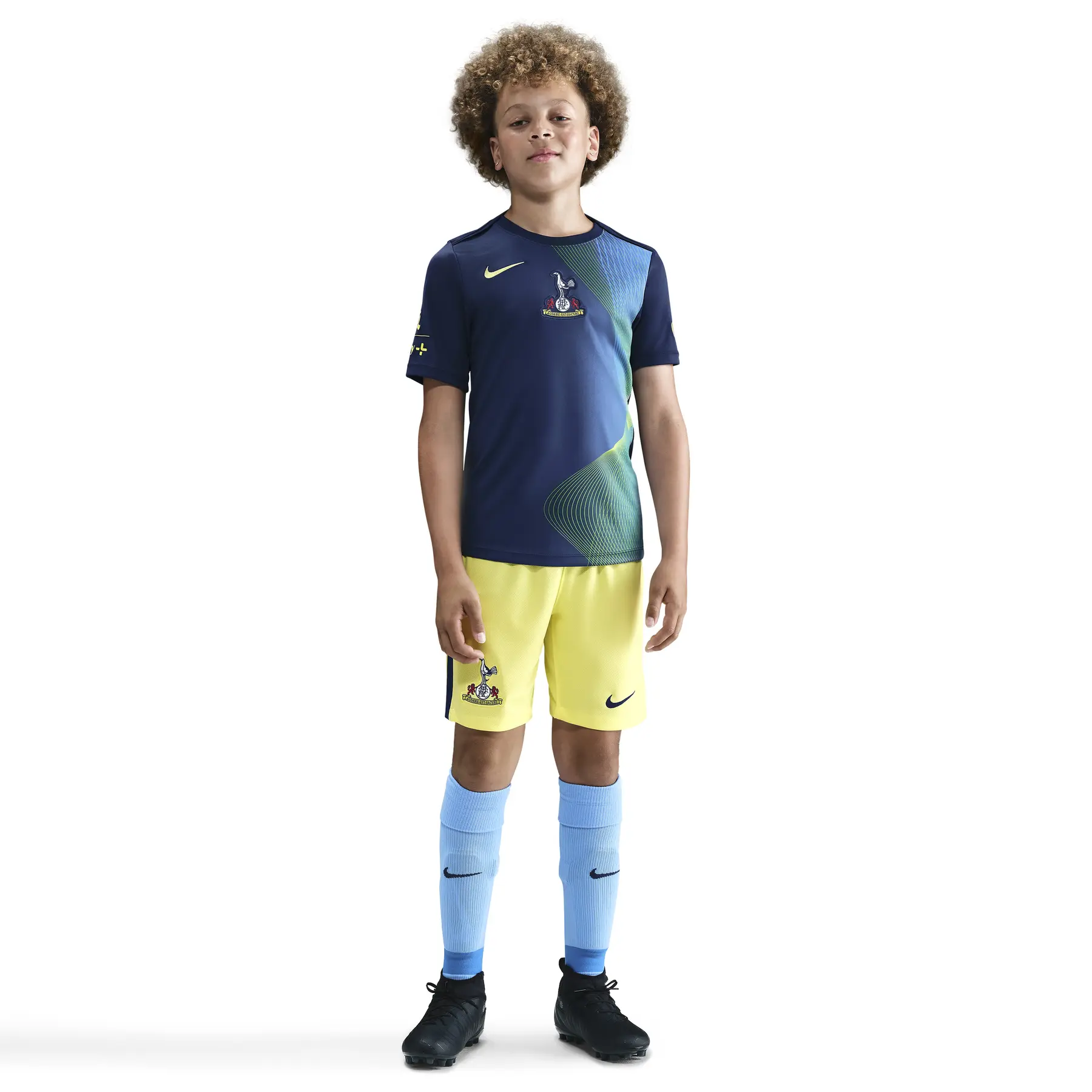 Tottenham Third Trikot Kinder Academy Pro 2025/26 - Bleu - unisex - Size: 7/8 ans