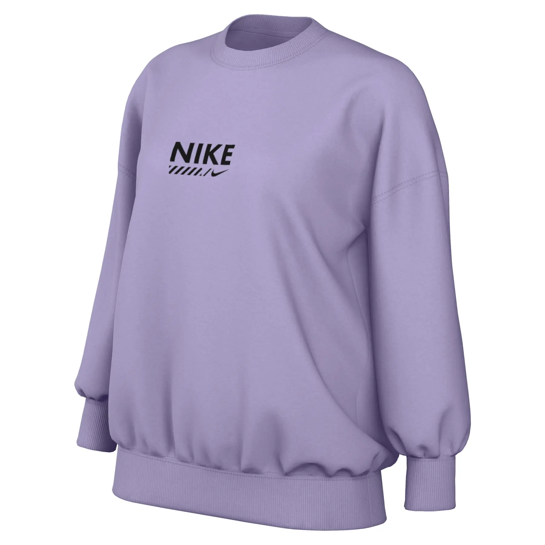 0197599796930 - Sweatshirt Oversize Rundhalsausschnitt Damen Fleece