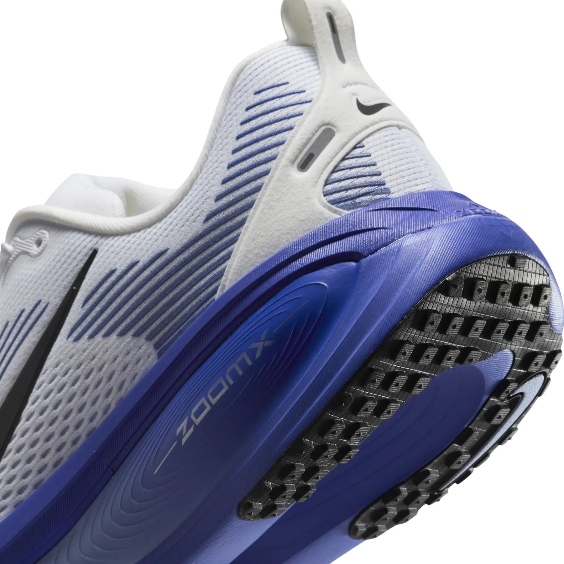 Nike Vomero 18 White Blue Shoes Sz 7 M / 8.5 W New w/ Mark Running HM6803-104 Nike Vomero 18 Blue Void Metallic Silver Men Road Running  main image 3