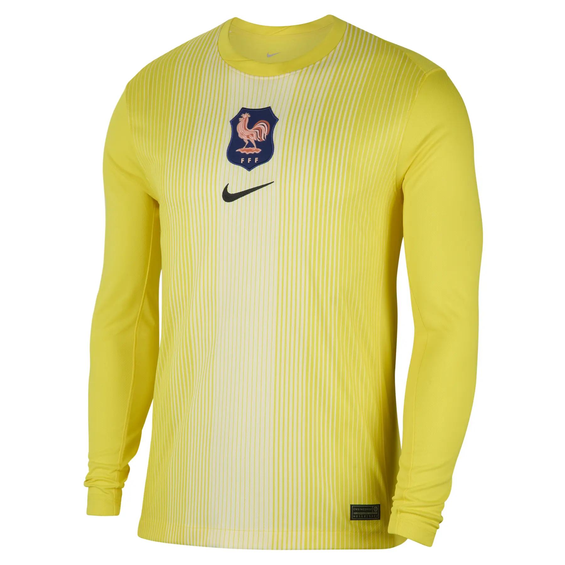 Langarmtrikot Frankreich 2025 - Jaune - male - Size: L