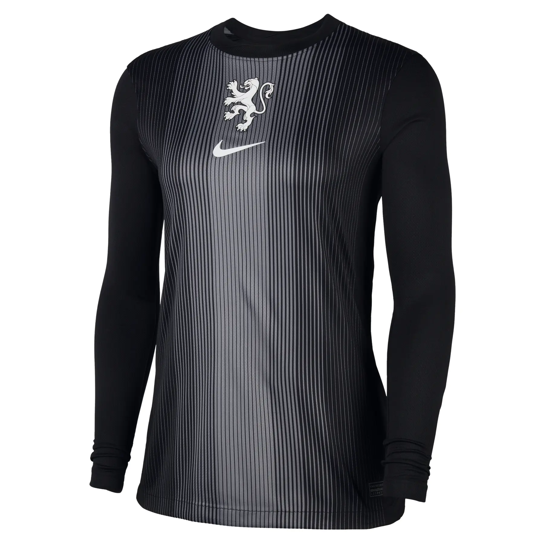 Langarm-T-Shirt Damen Niederlande Stadium 2025/26 - Noir - female - Size: S