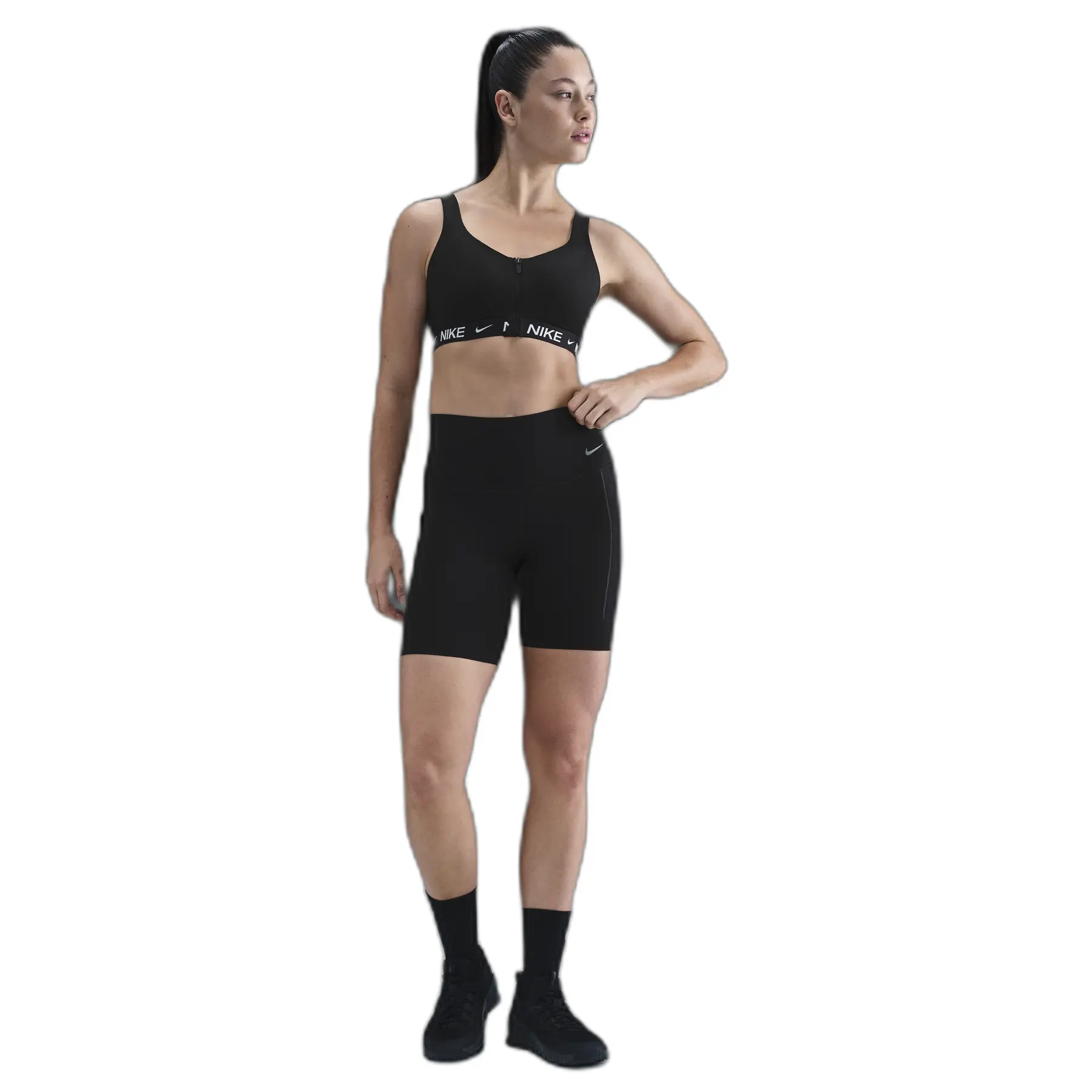 Sport-BH mit hohem Halt für Damen Indy - Noir - female - Size: S