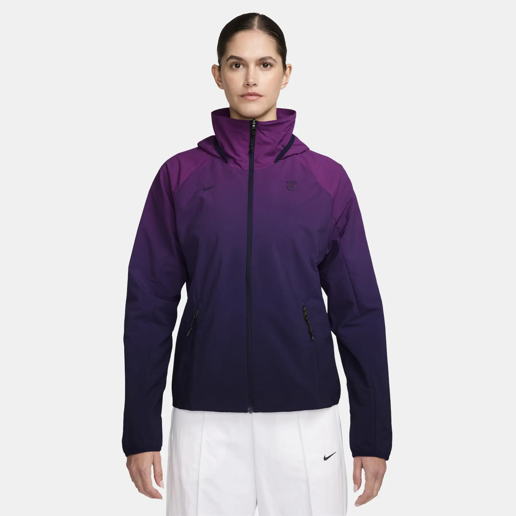 FC Barcelona Damen Sweatjacke Awf 2025/26 - Violet - female - Size: M