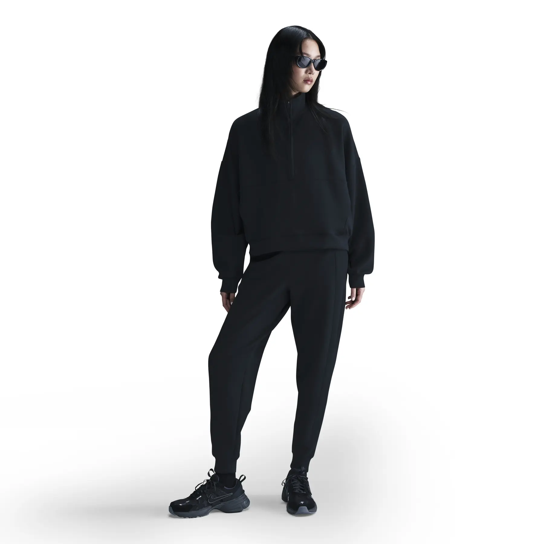 Half zip sweatshirt woman Nike