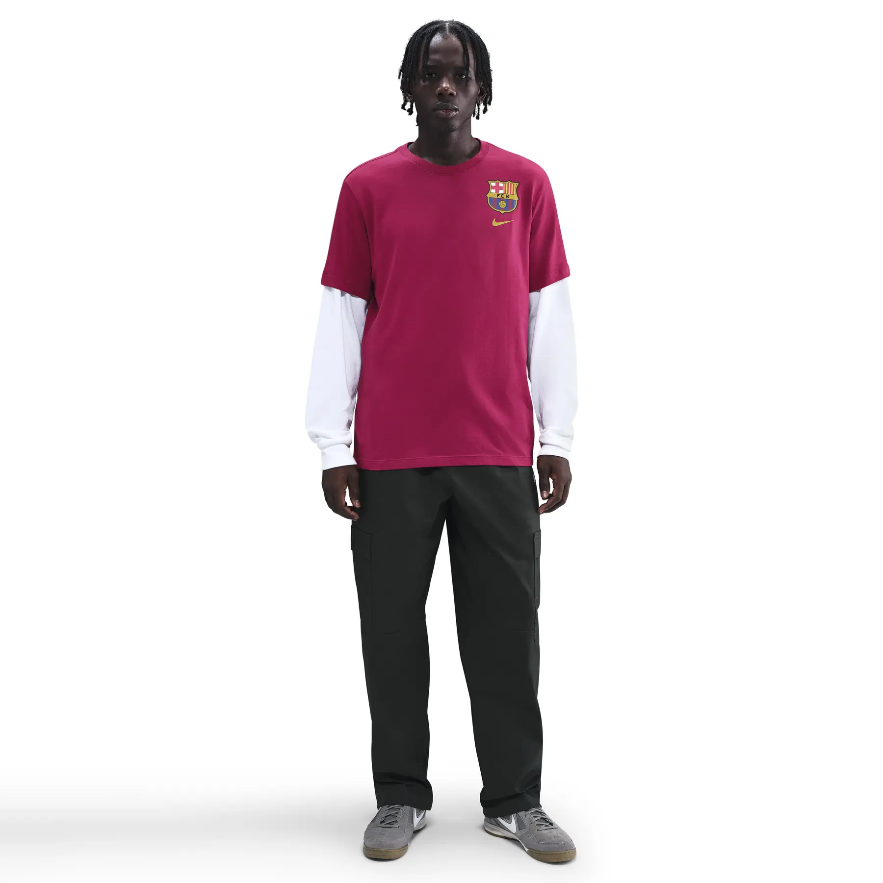 T-Shirt FC Barcelona 2025/26 - Rouge - male - Size: L